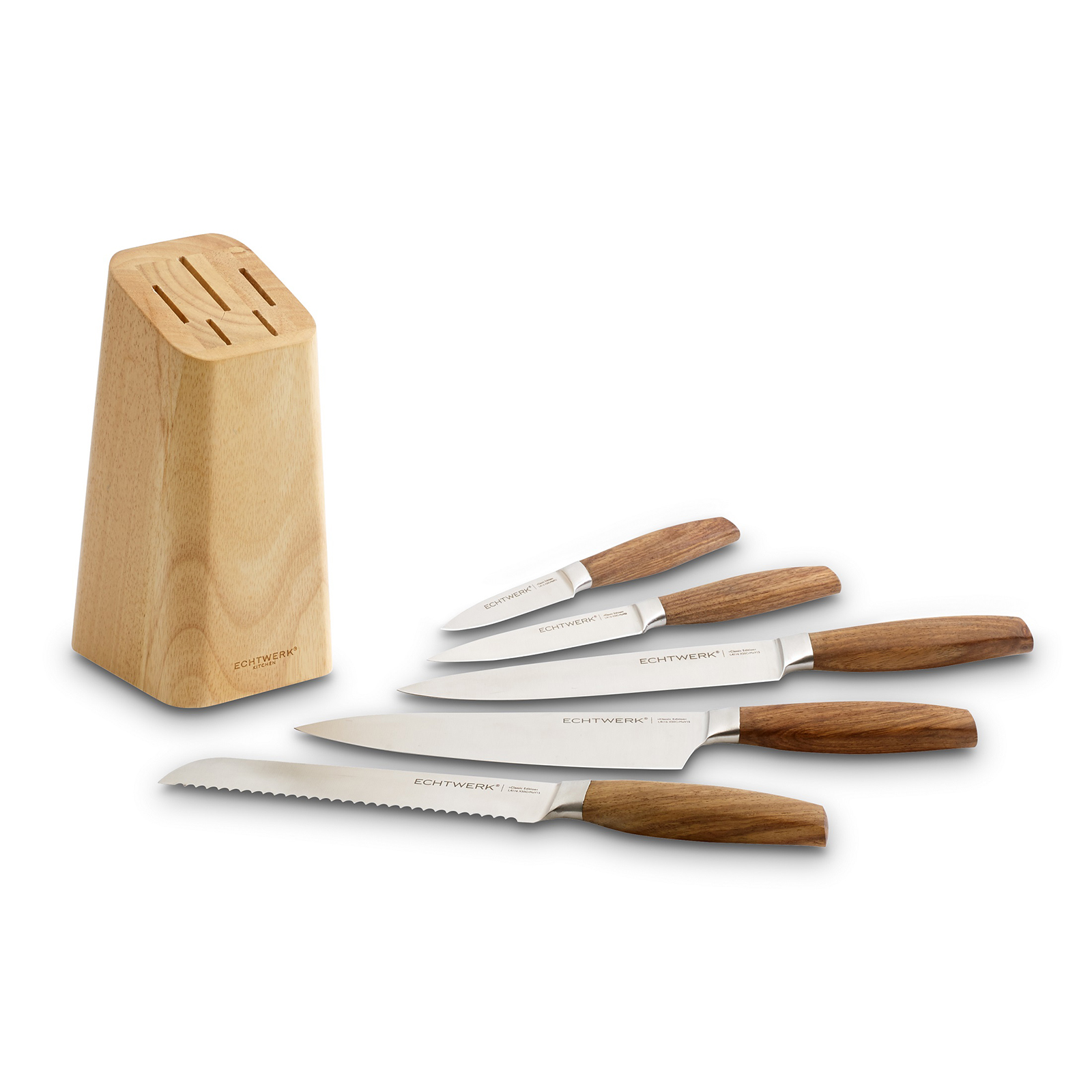 Echtwerk Messerblock Set 6tlg. "Classic Edition"