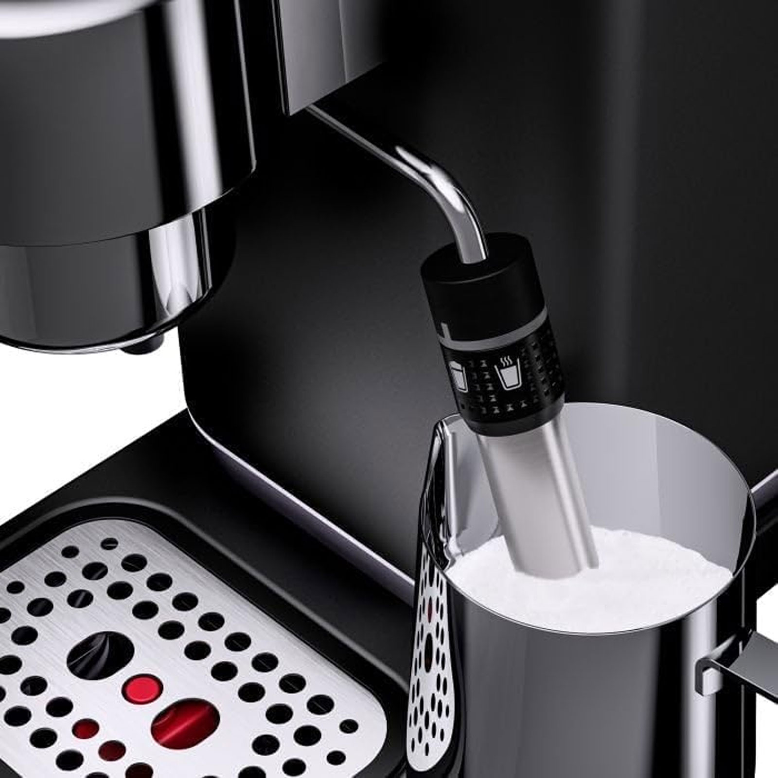 WMF Lumero Deep Black Siebträger-Espressomaschine