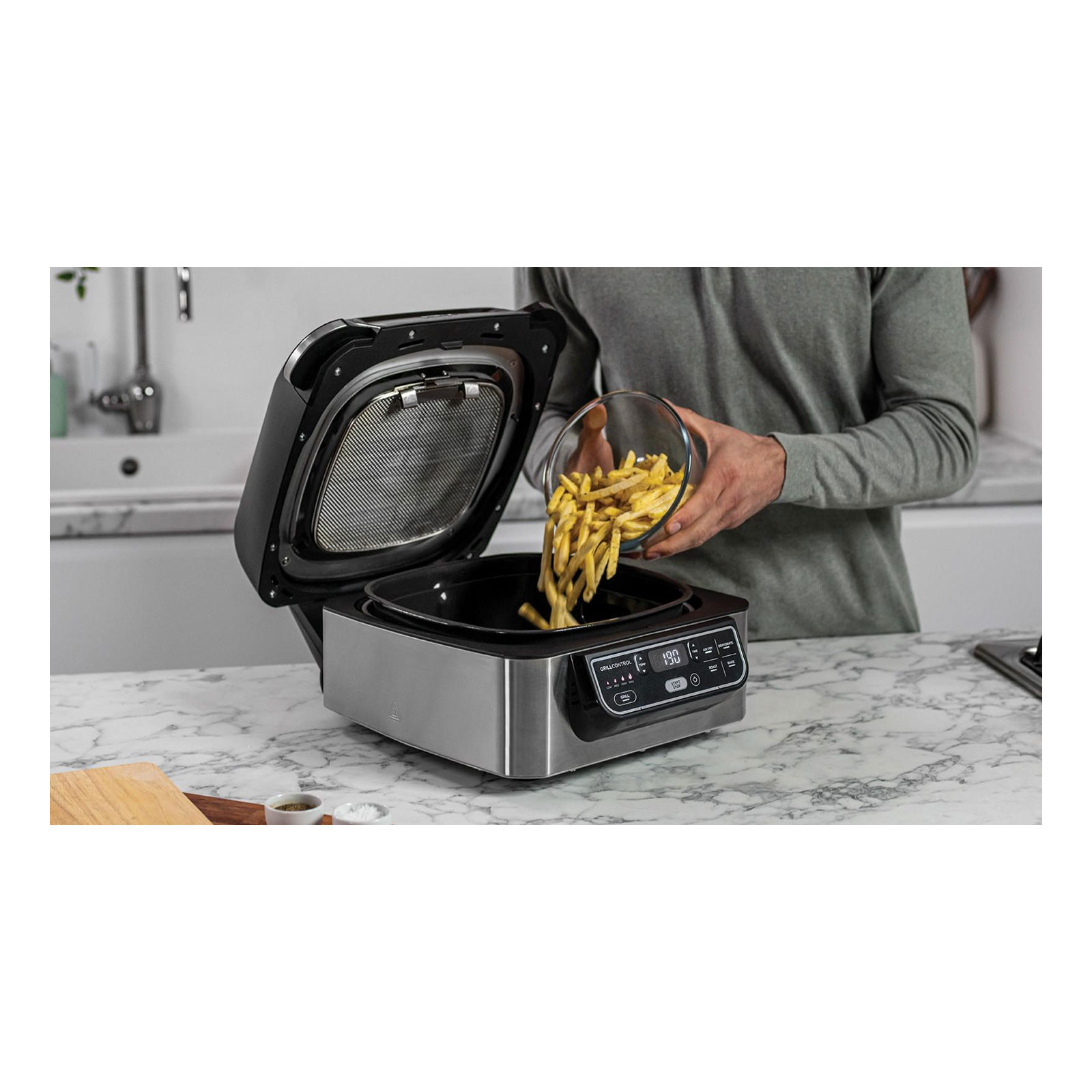 Ninja Foodi AG301EU Grill &; Heißluftfritteuse