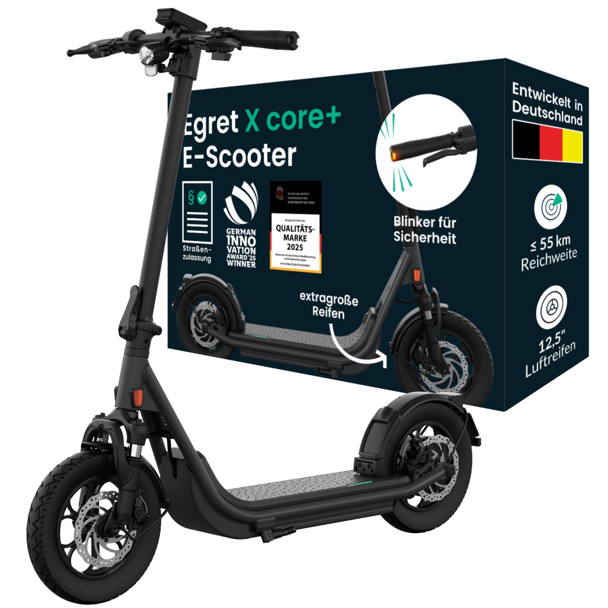 Egret X Serie - Prime, Ultra, Core+, Elektroscooter
