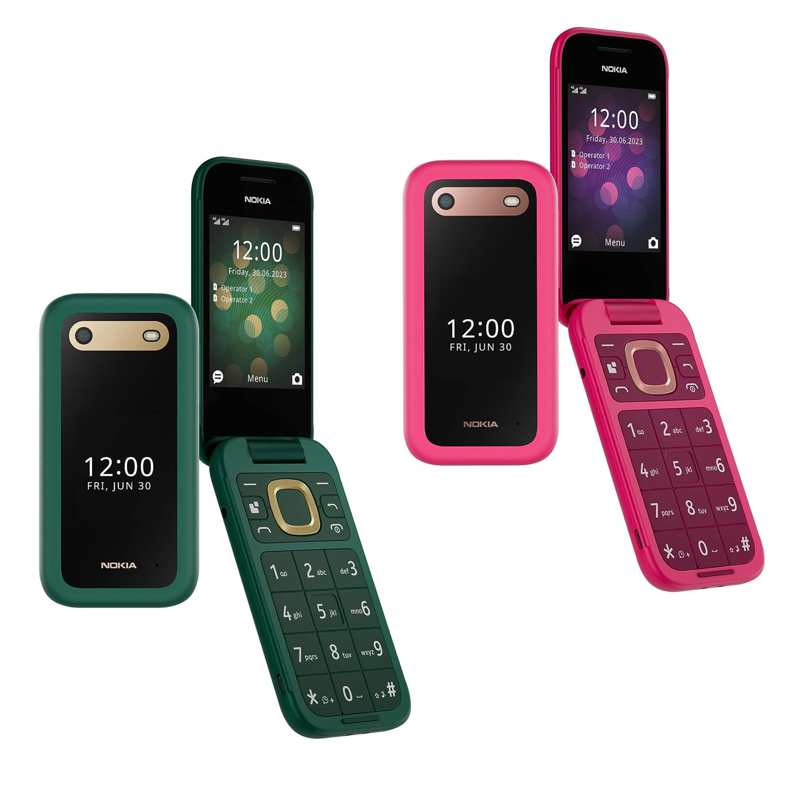 Nokia 2660 Flip Pink Handy (Klapp)