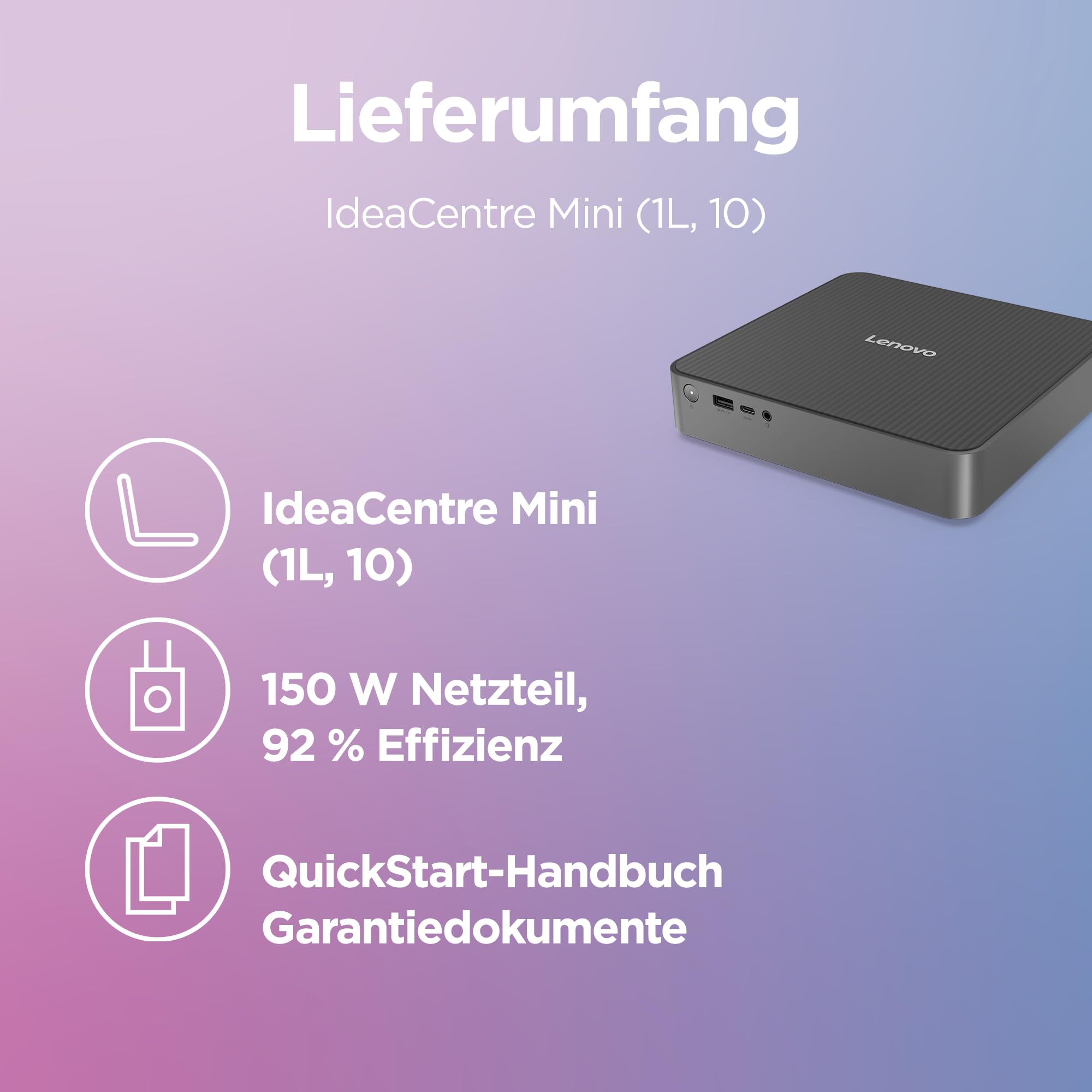 Lenovo IdeaCentre Mini Desktop-PC