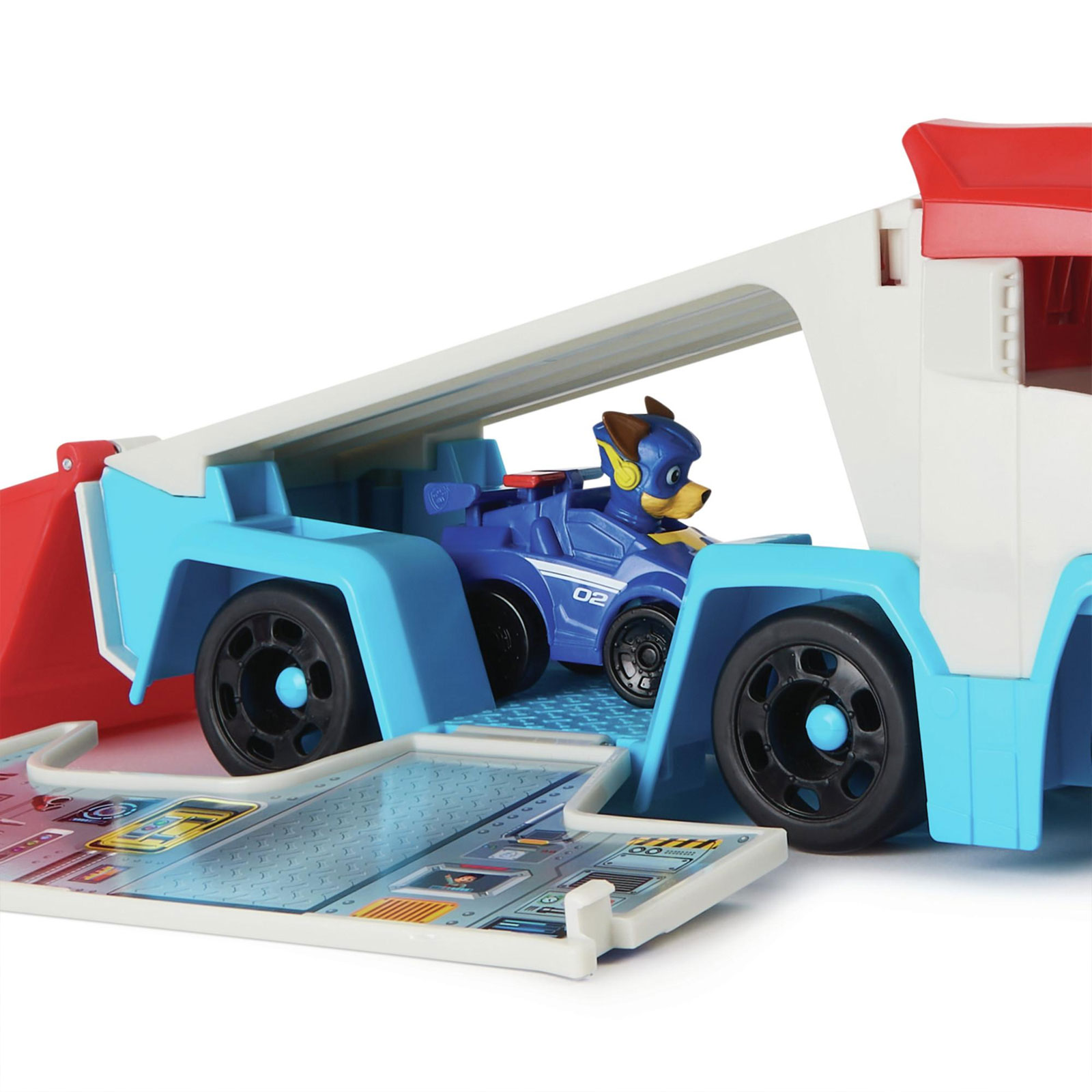 Paw Patrol Der Mighty Kinofilm, Pup Squad Patroller Teamfahrzeug mit Chase-Spielzeugauto Spielzeugauto Paw Patrol Der Mighty Kinofilm, Pup Squad Patroller Teamfahrzeug mit Chase-Spielzeugauto Spielzeugauto