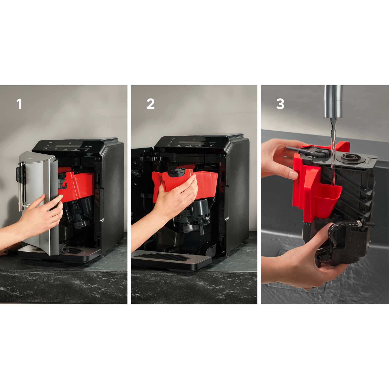 Siemens TF303E07 Kaffeevollautomat EQ.300 inox silber metallic Siemens TF303E07 Kaffeevollautomat EQ.300 inox silber metallic