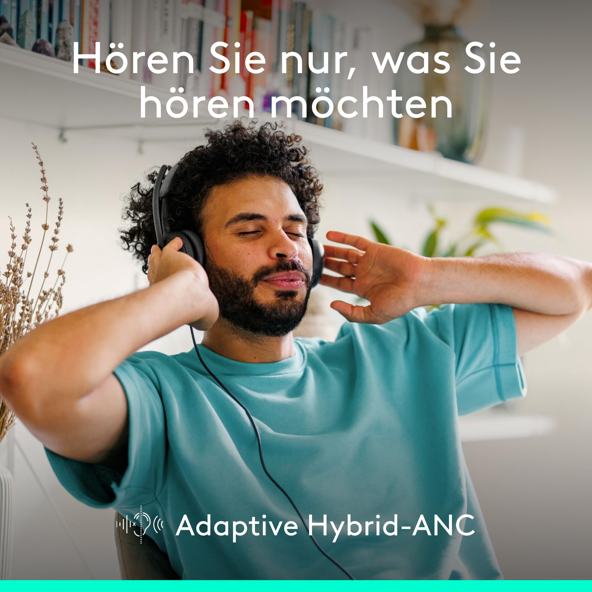 Logitech Zone Wired 2 Headset mit adaptiver Hybrid-ANC