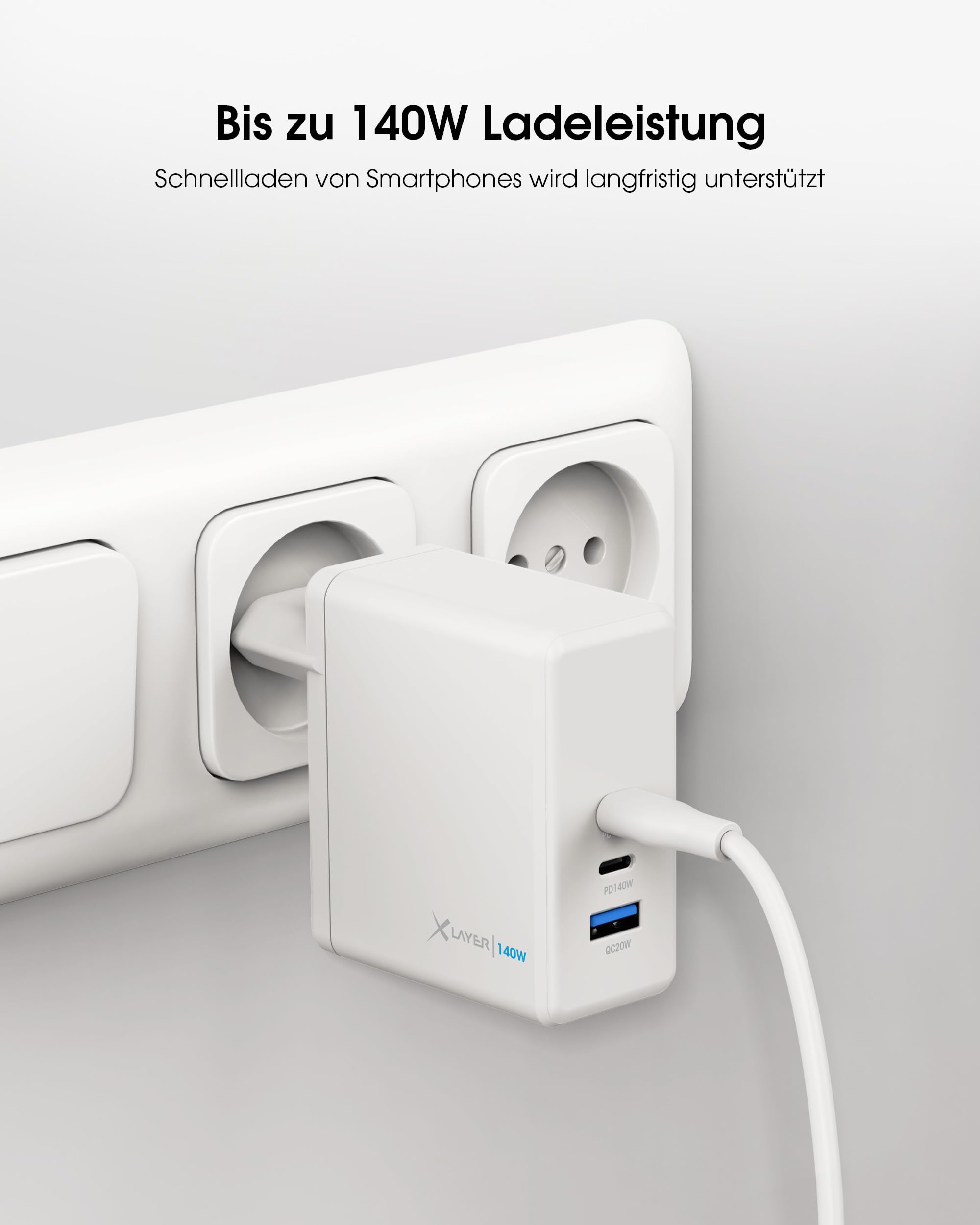XLayer Powercharger USB-C Schnellladegerät XLayer Powercharger USB-C Schnellladegerät