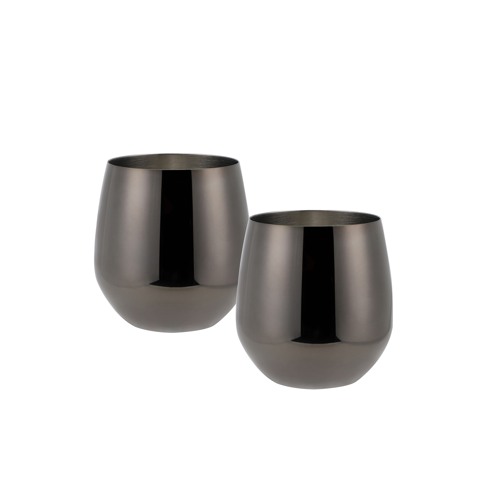 Echtwerk Wein-/Wasserkelch Set 2tlg aus Edelstahl Echtwerk Wein-/Wasserkelch Set 2tlg aus Edelstahl