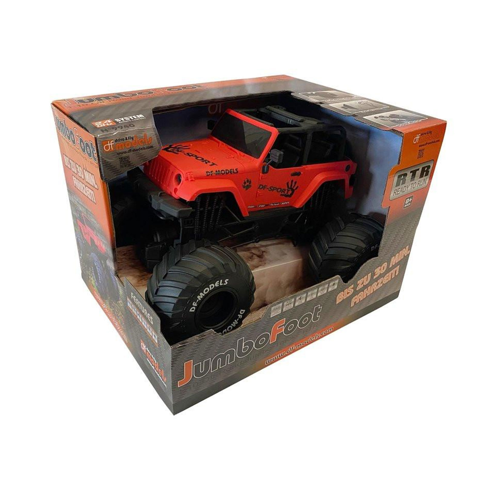 Drive and Fly modelsJumbo Foot Off-Roader