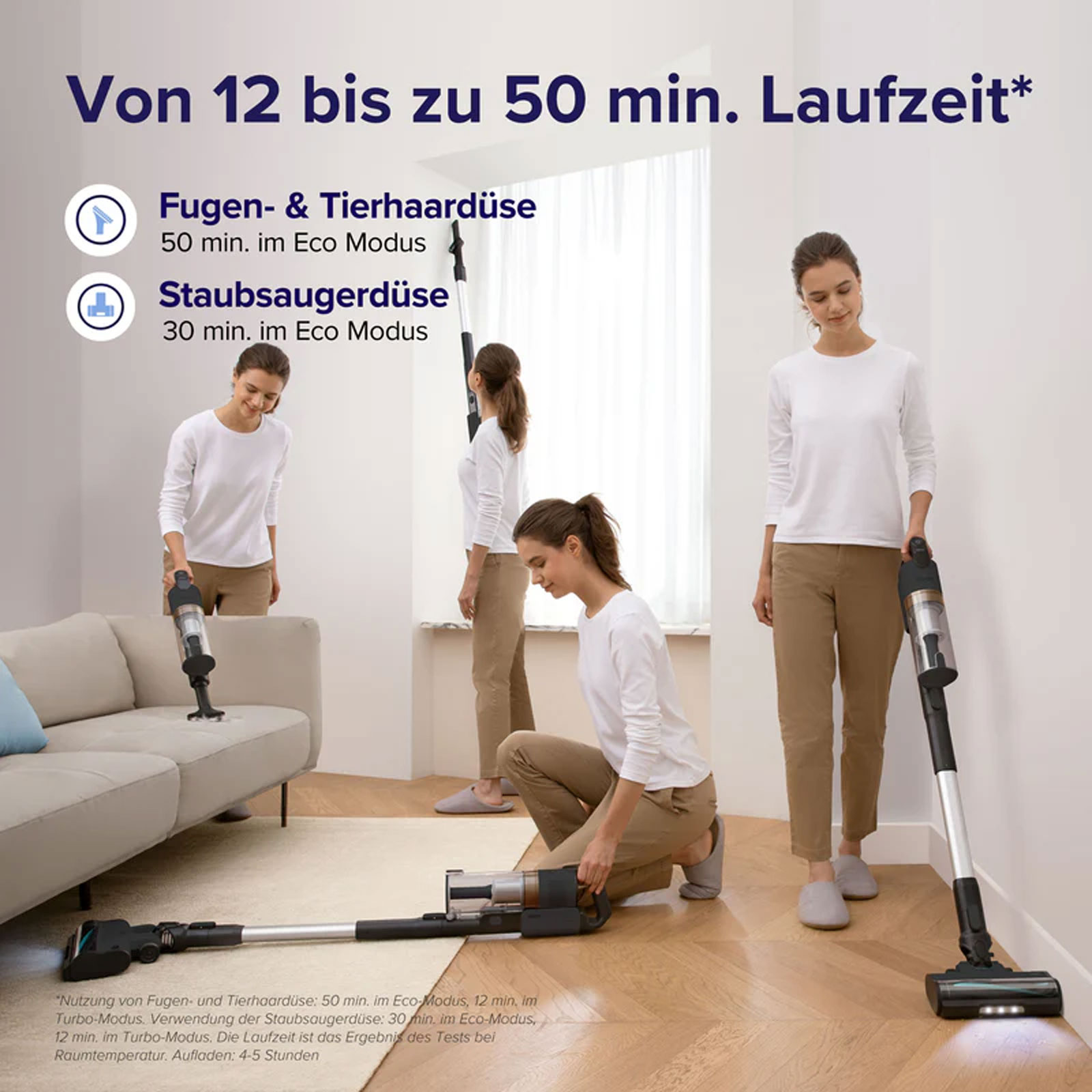 Levoit LVAC-200 Akku-Staubsauger - Grau Edition
