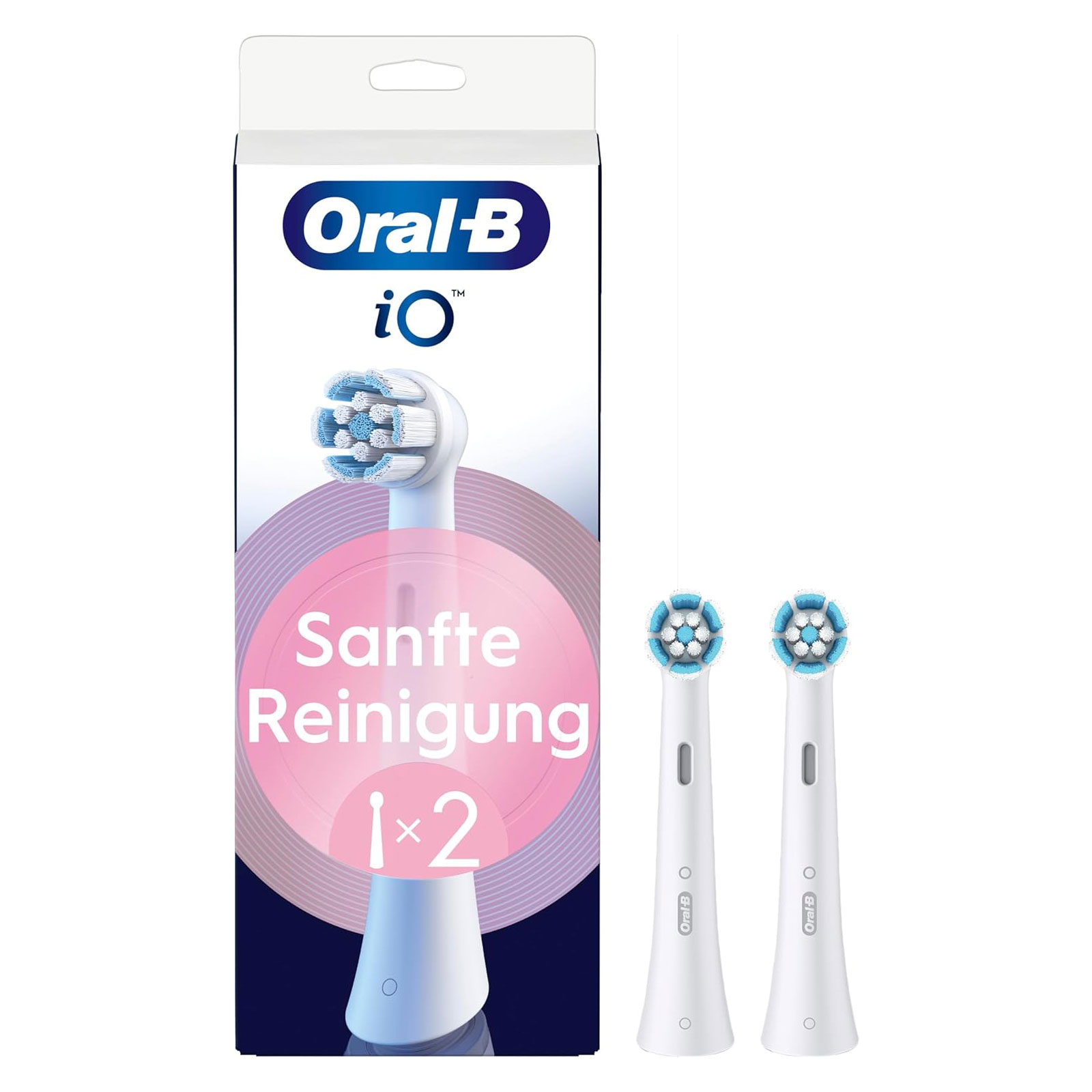 Oral-B iO Sanfte Reinigung, Original Aufsteckbürsten