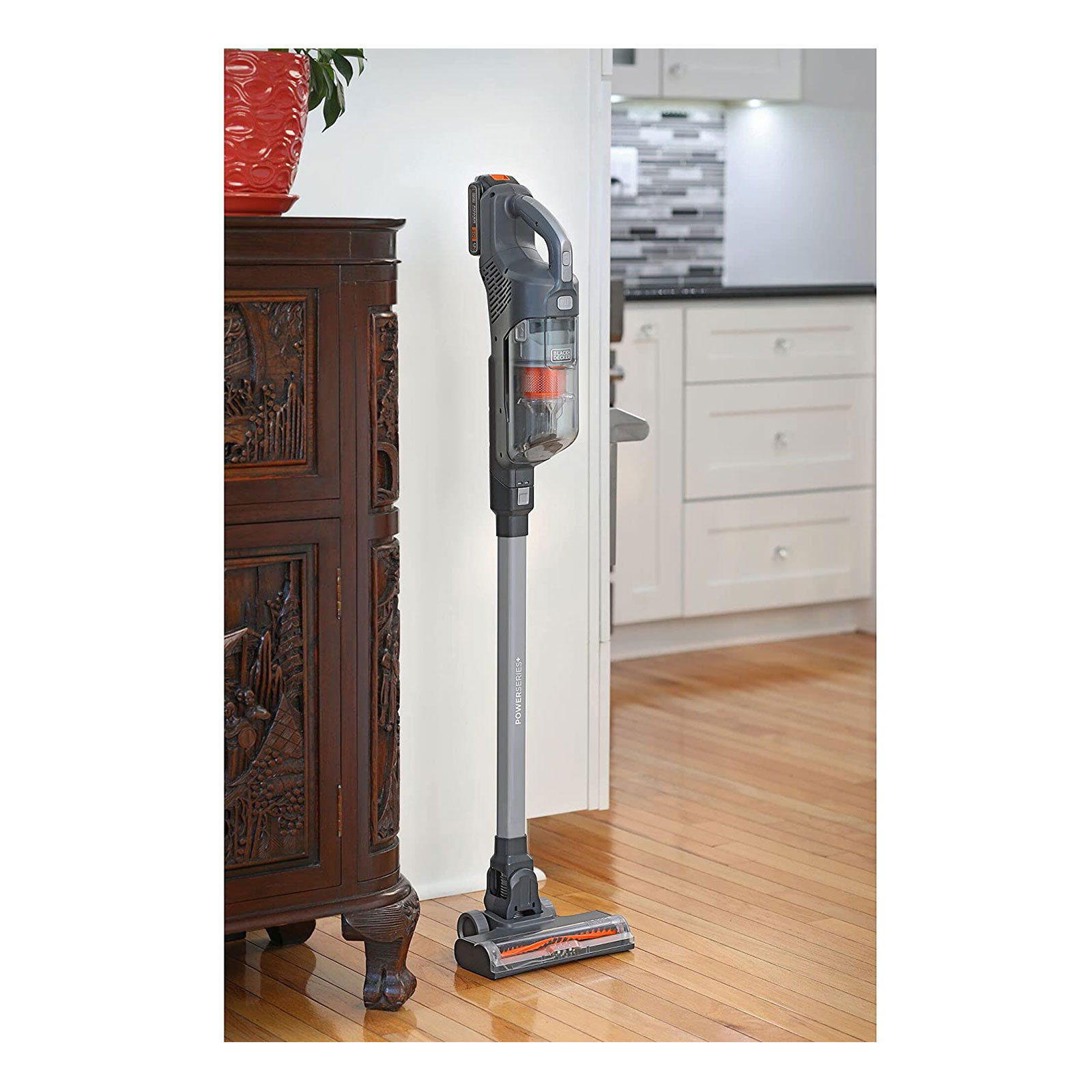 Black + Decker BHFEA515J Akku-Handstaubsauger mit Stiel + BDCDD18N Akku-Bohrschrauber