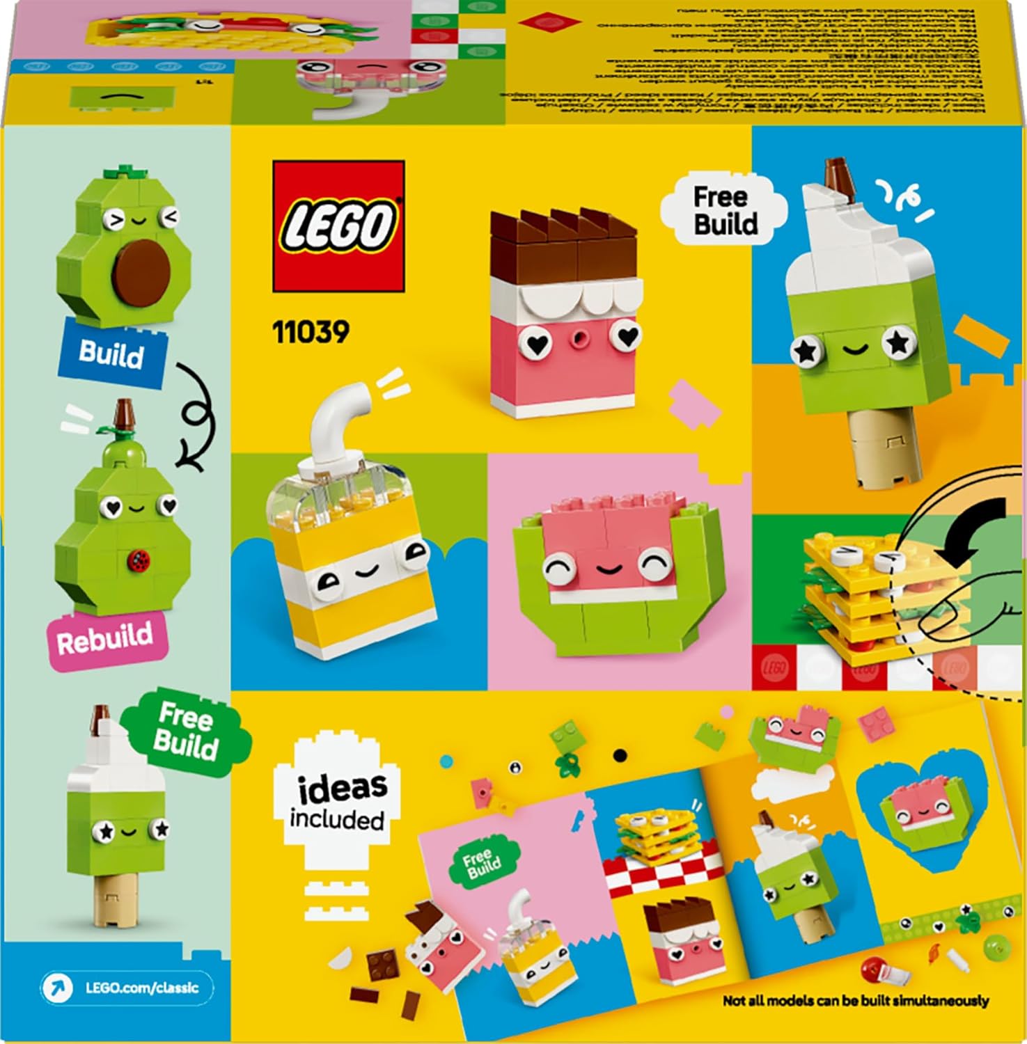 LEGO Classic Kreativer Snack Bauspaß 11039