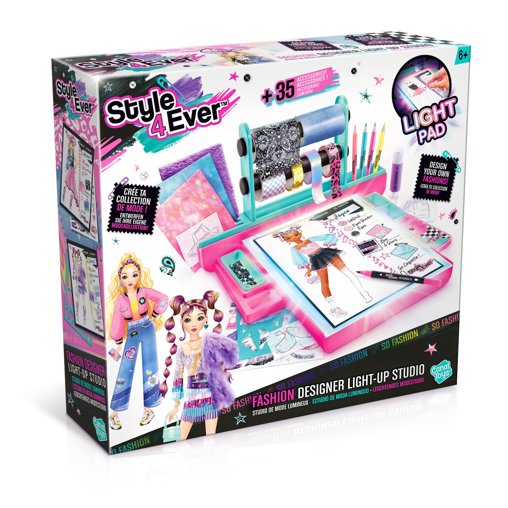Canal Toys - Style 4 Ever - Light-Up Fashion Studio - leuchtendes Modestudio