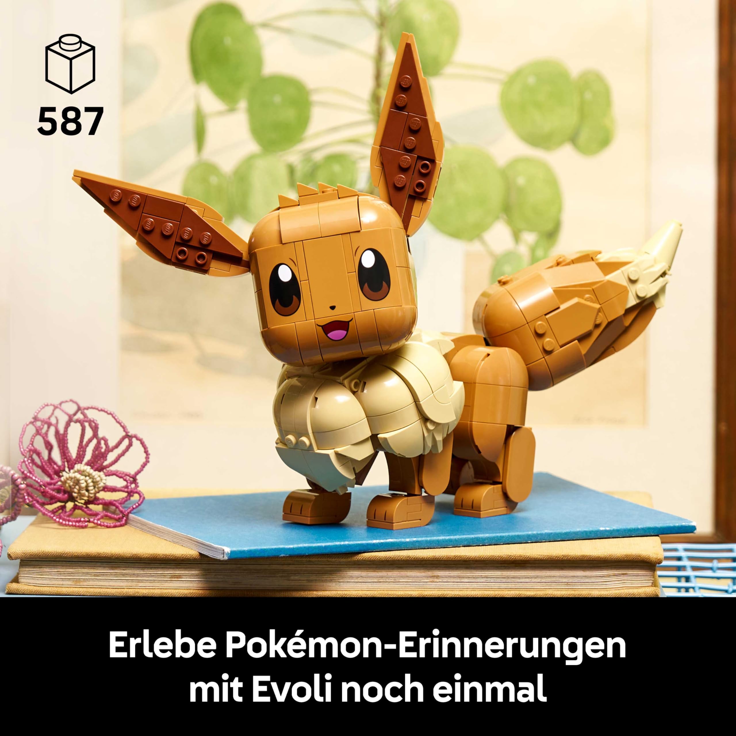 LEGO Pokémon Evoli Figur - Bauset für Erwachsene, 72151