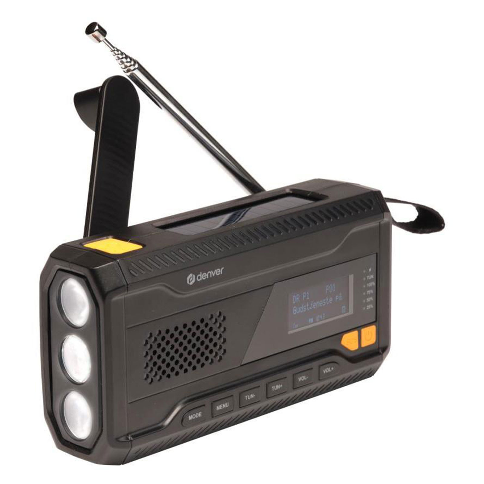 DENVER SCD-2033 Notfallradio DAB+-Taschenradio