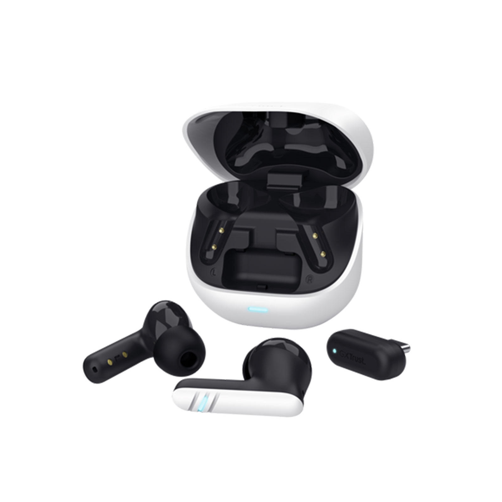 Trust Gaming GXT 409 Oxxie Kabelloser In-Ear-Gaming-Kopfhörer