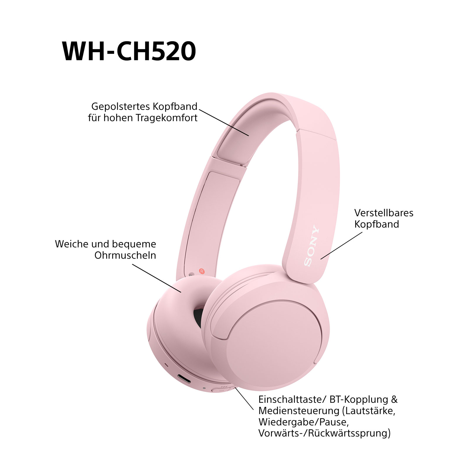 SON WH-CH 520 GELB