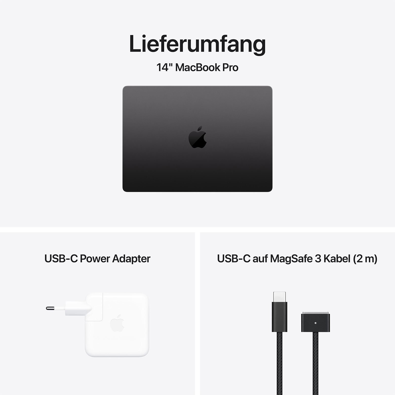 Apple MacBook Pro, 14 Zoll, M4, 10-Core-CPU, 10-Core-GPU, 16GB, 512GB SSD