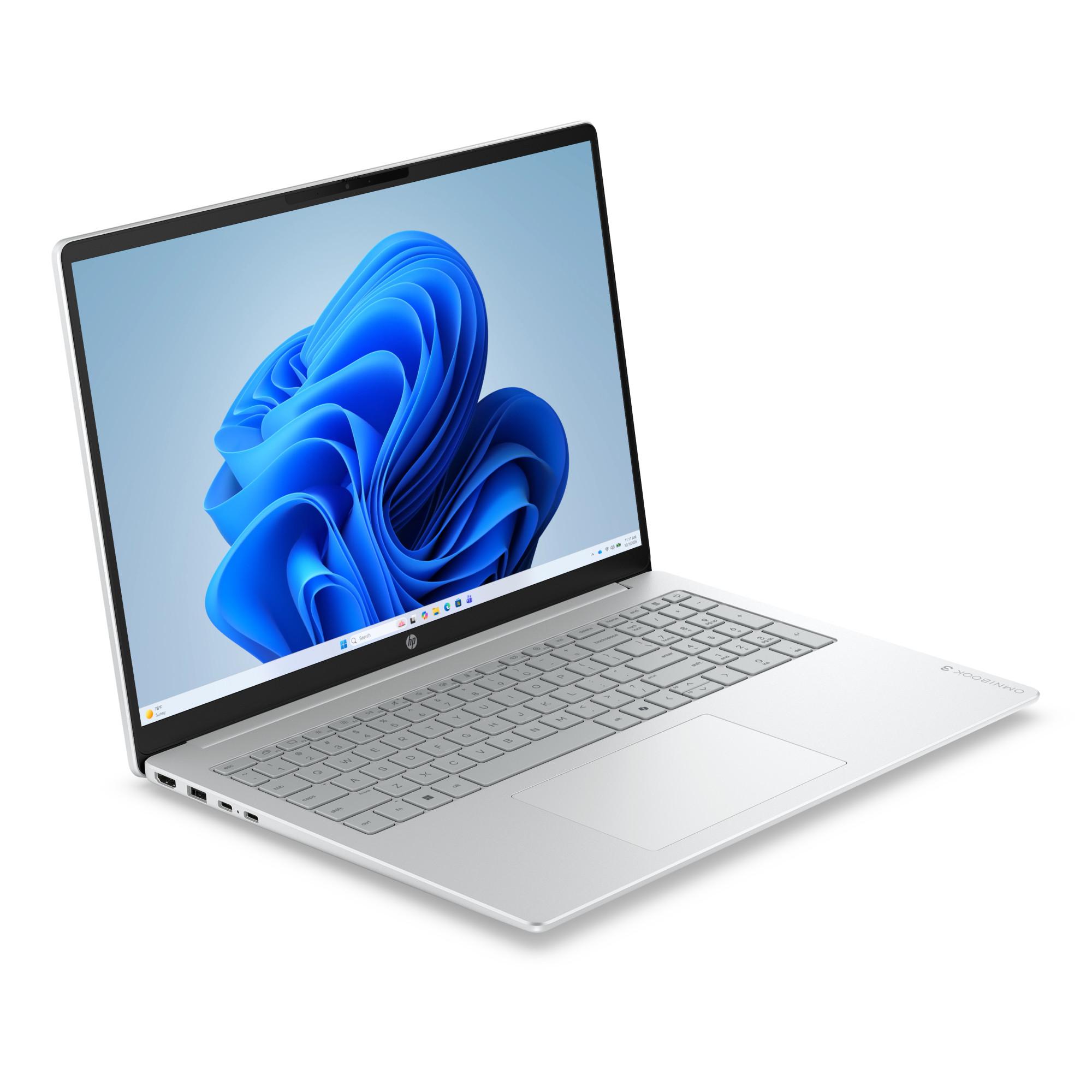 HP Omnibook 3 16-bu0650ng, Silber, 16 Zoll Notebook