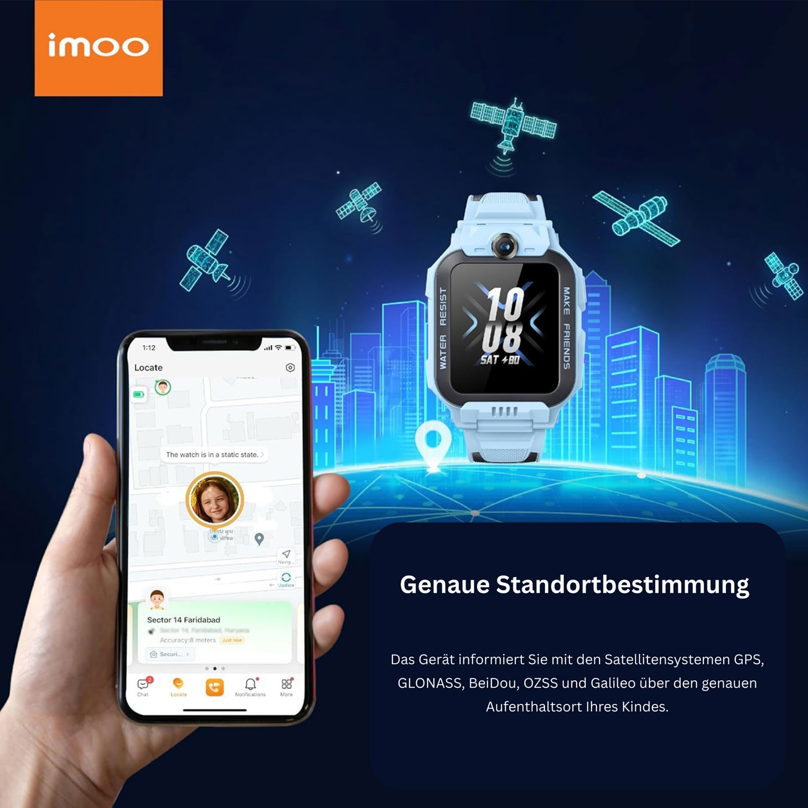 Imoo Watch Z7 blau Imoo Watch Z7 blau