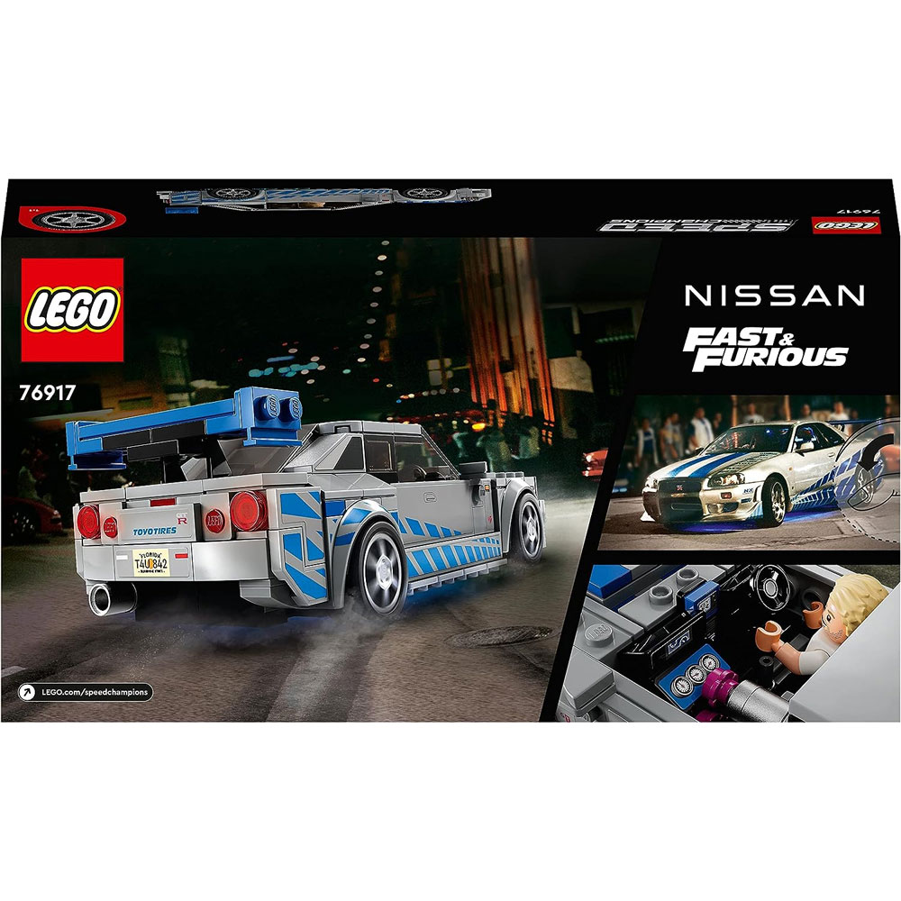 LEGO 2 Fast 2 Furious  Nissan Skyline GT-R (R34) Lego-Set