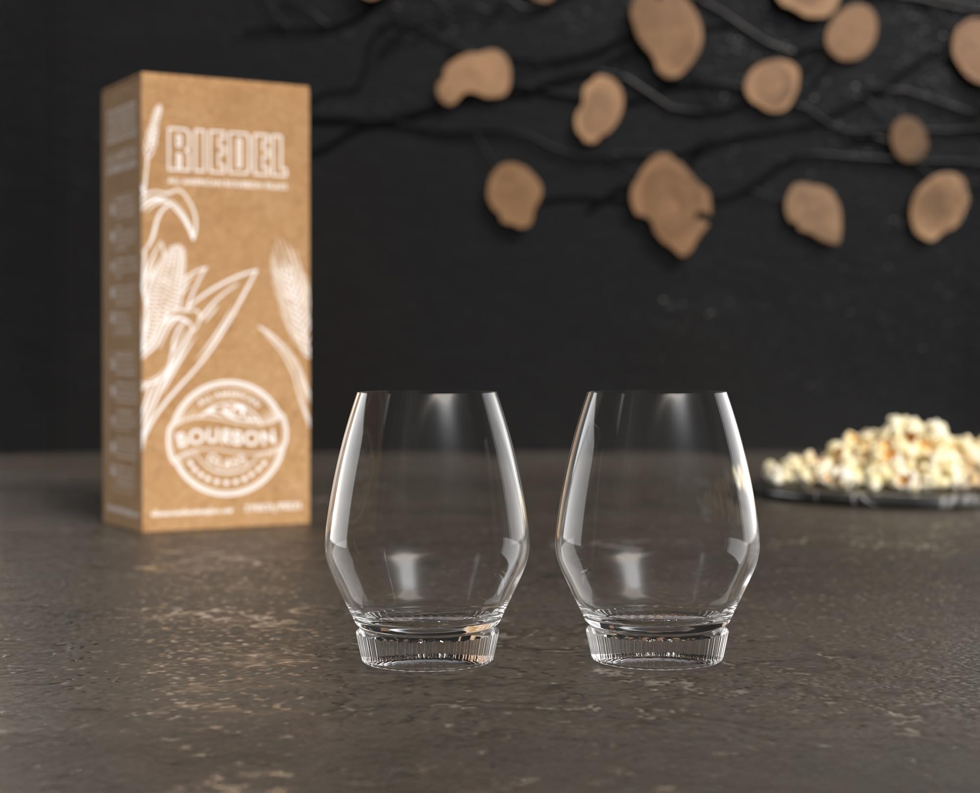 RIEDEL All American Bourbon Glas 2er Set Spirituosen Glas Kristallglas 6416/73