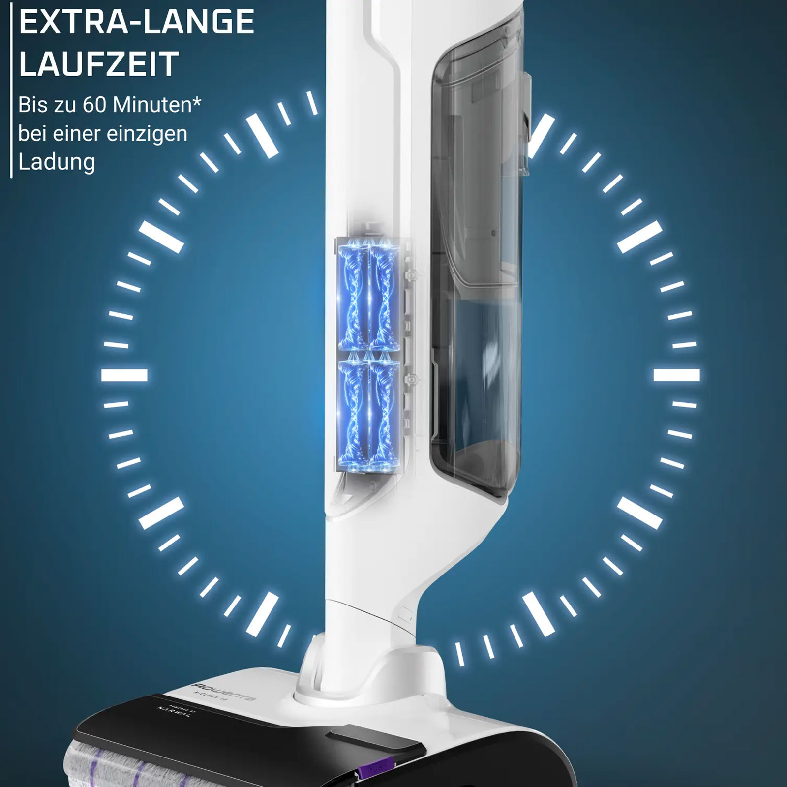 ROWENTA GZ7035 X-Clean 10 Akku-Nass-Trockensauger
