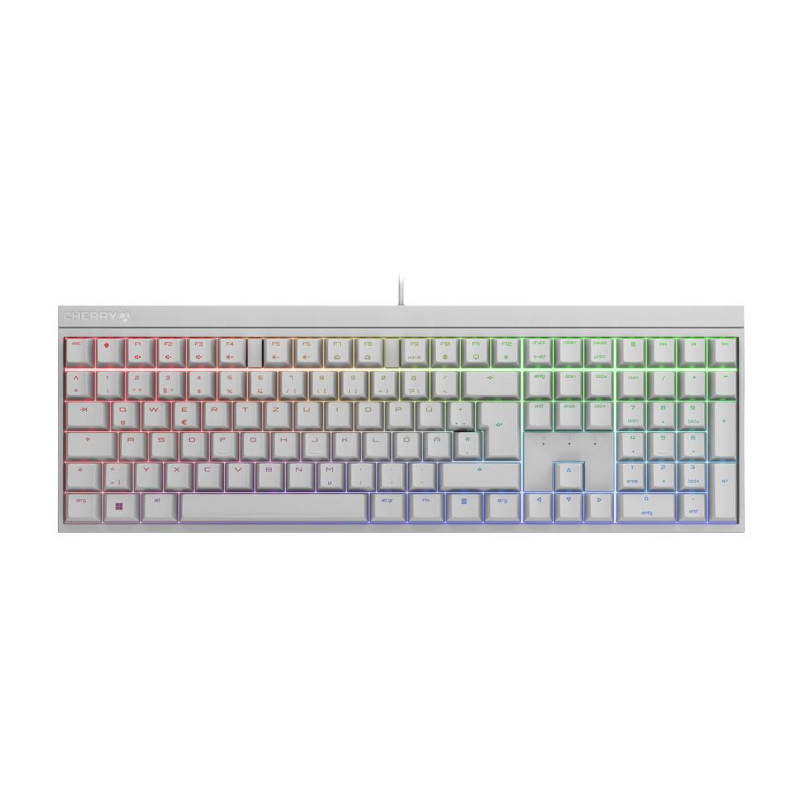 Cherry Gaming-Tastatur MX 2.0S RGB MX Blue