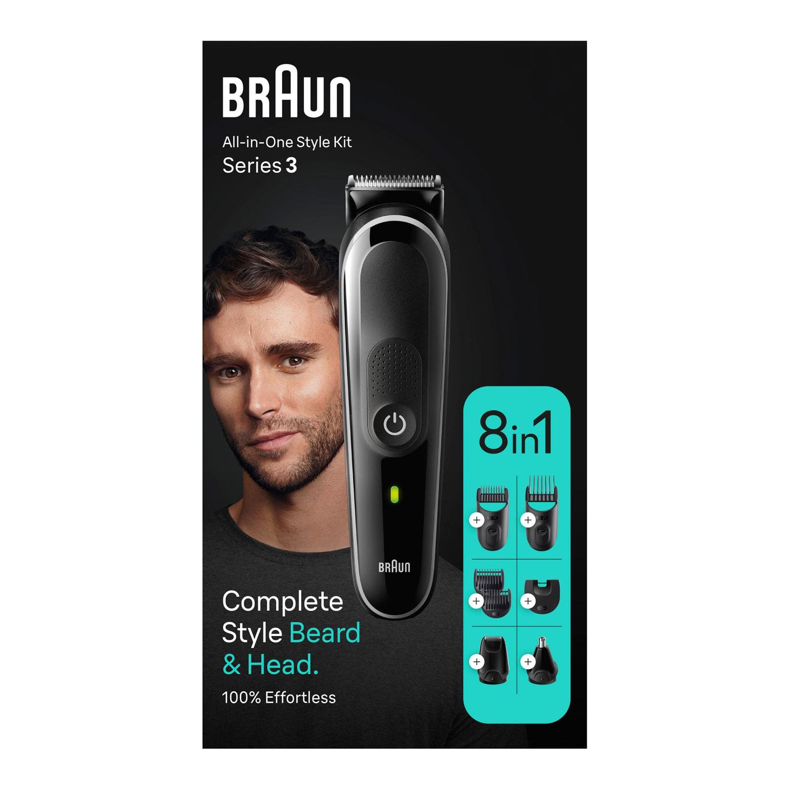 Braun Series 3 MGK3440 All-In-One Styling Set 8-in-1