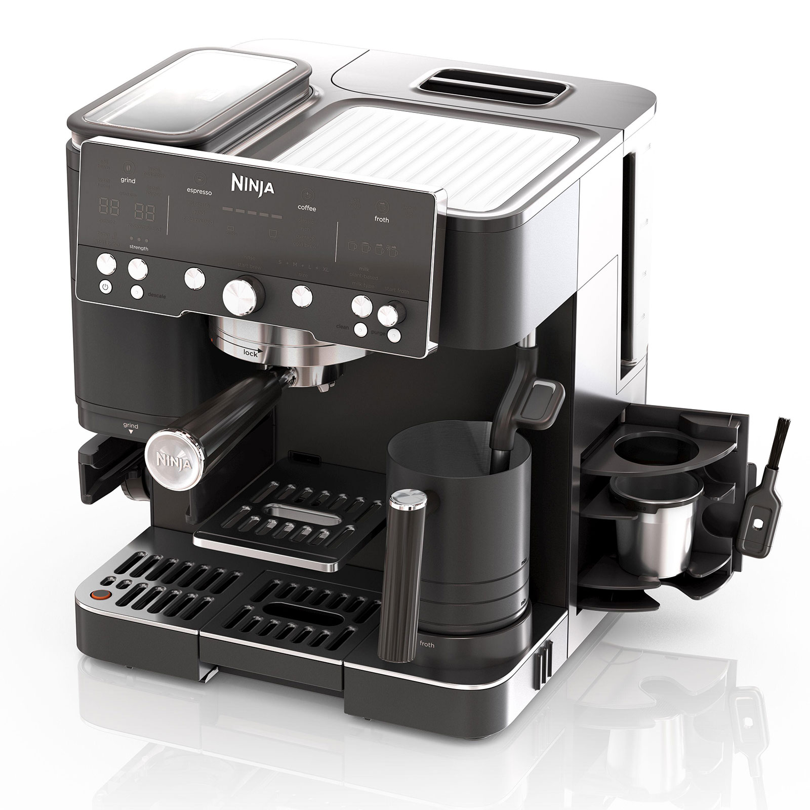 Ninja ES601EUBK Luxe Café Premier Siebträger-Espressomaschine