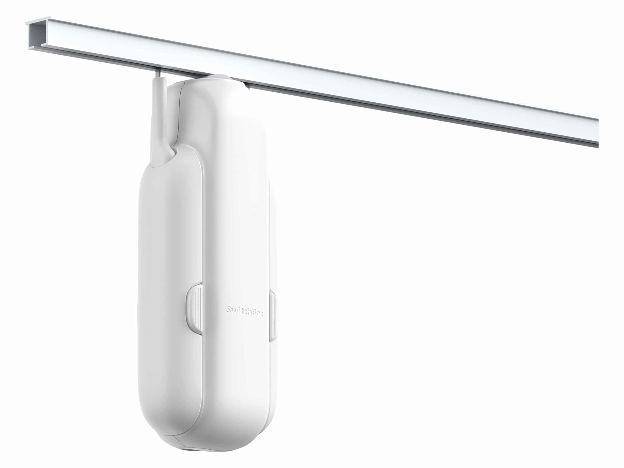 SwitchBot Smart Curtain 3 U Rail, Automatischer Vorhangöffner weiß