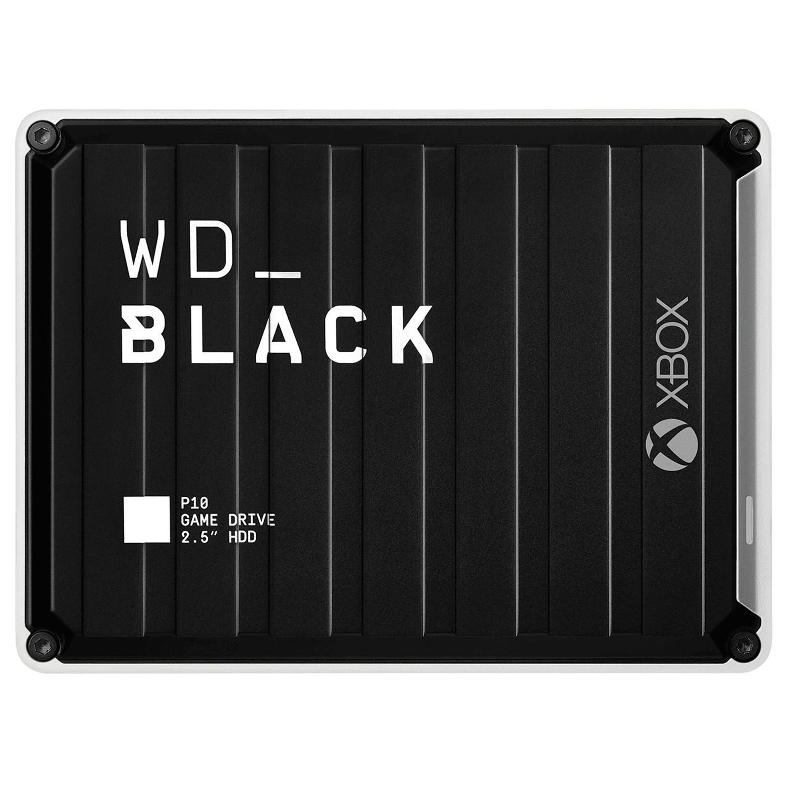WD_Black P10 Game Drive für Xbox 5TB schwarz/weiß Externe HDD-Festplatte (USB 3.2 Gen 1, Gaming-Festplatte, 2,5 Zoll, Xbox optimiert)