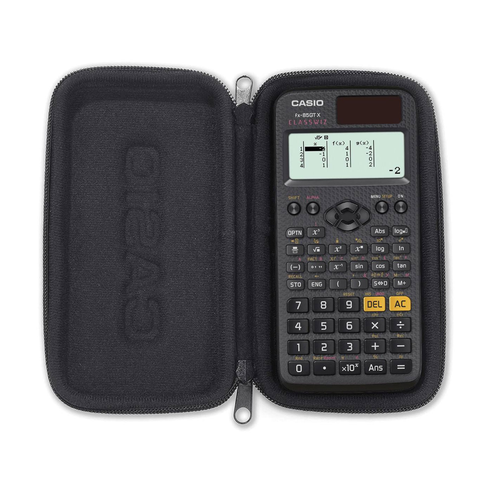 CASIO FX-CASE-CB-BK2 schwarz Schutzhülle für Taschenrechner (für wissenschaftlichen Taschenrechner von Casio)