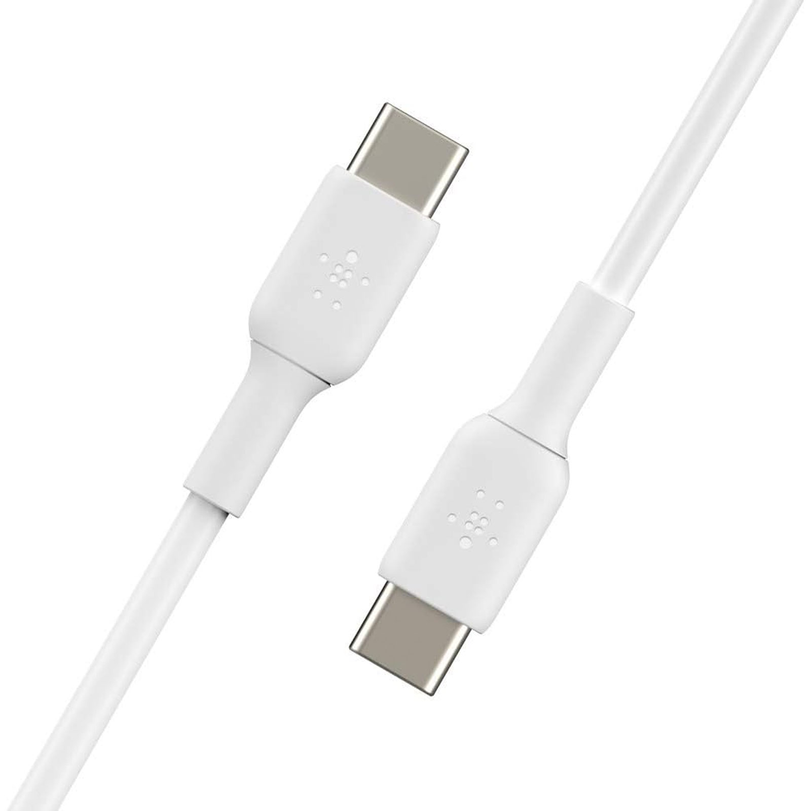 BELKIN Ladekabel, USB-C auf USB-C, 2er Pack, 1 m, Weiß