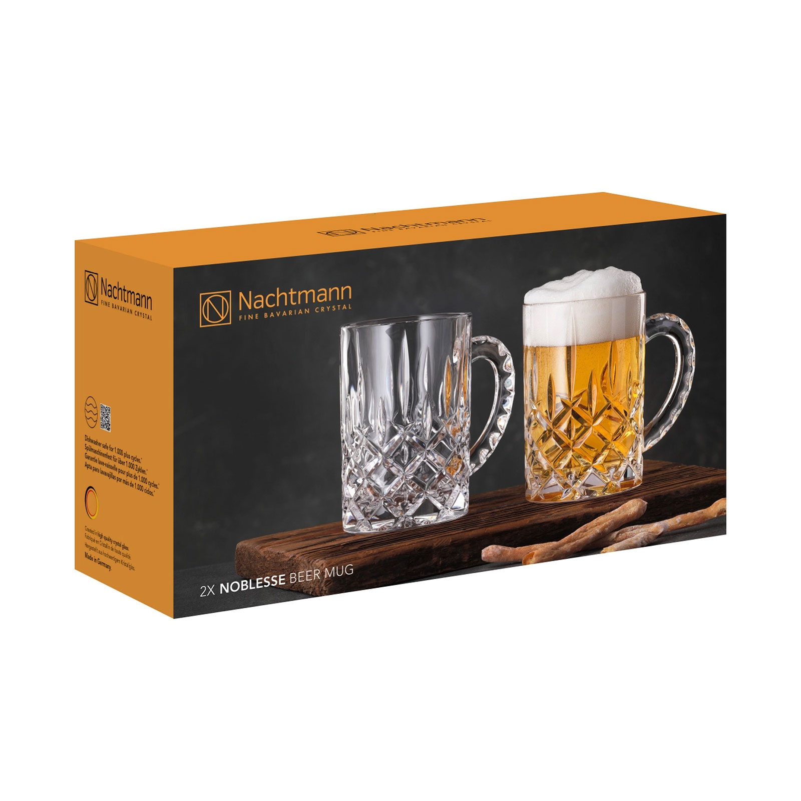 Nachtmann Noblesse 105362 Bierkrug-Set, 2-tlg.