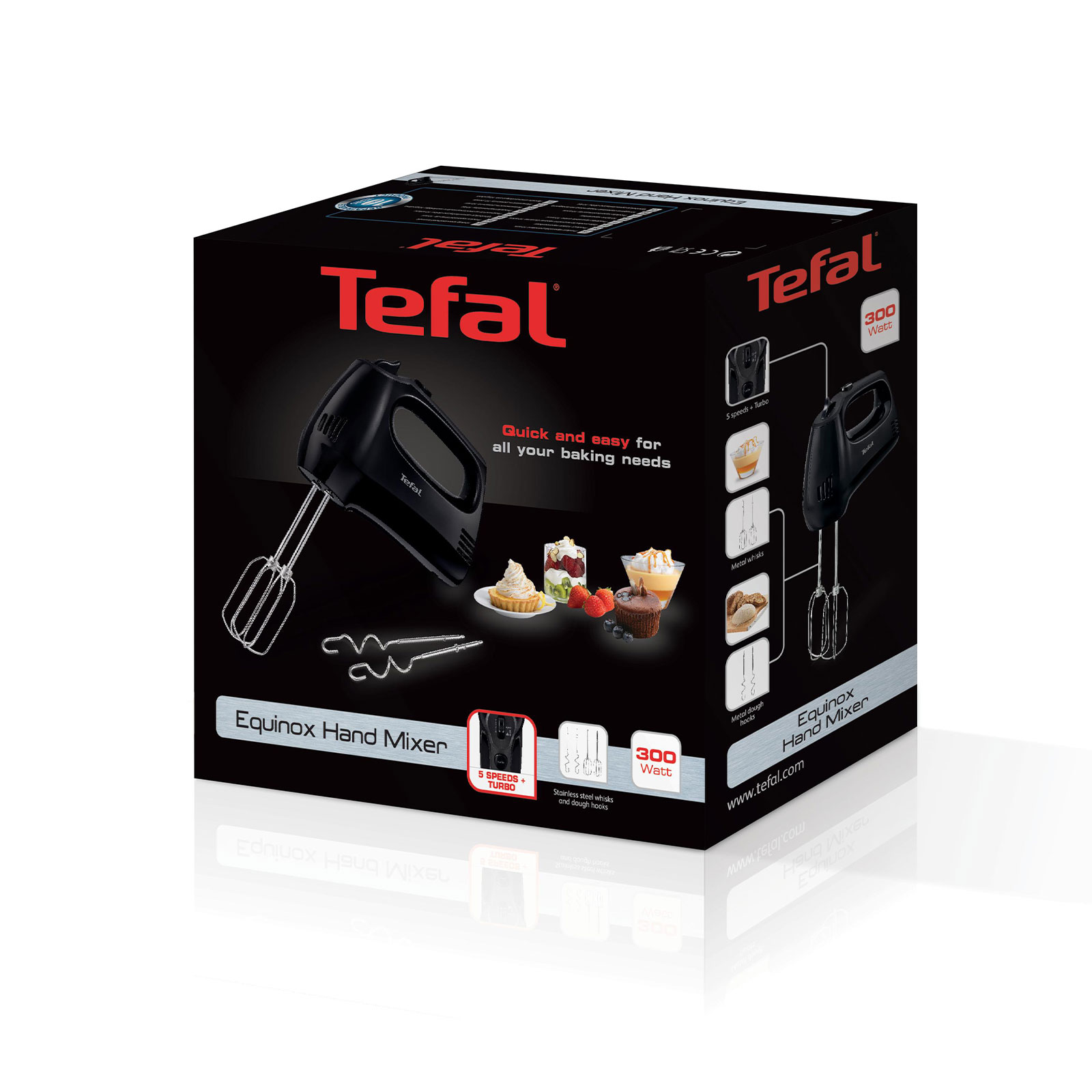 Tefal Handmixer HT3108 EQUINOX Tefal Handmixer HT3108 EQUINOX