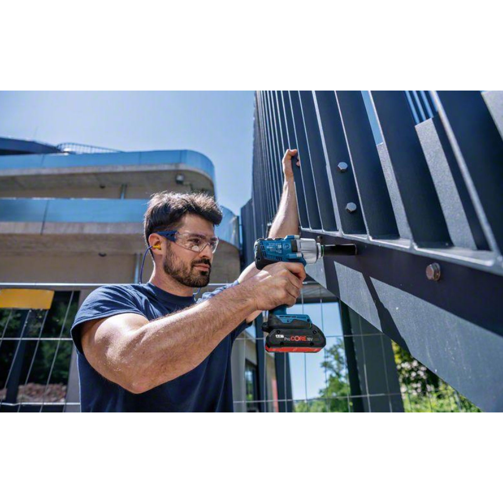 Bosch Professional Akku-Drehschlagschrauber GDS 18V-450 HC