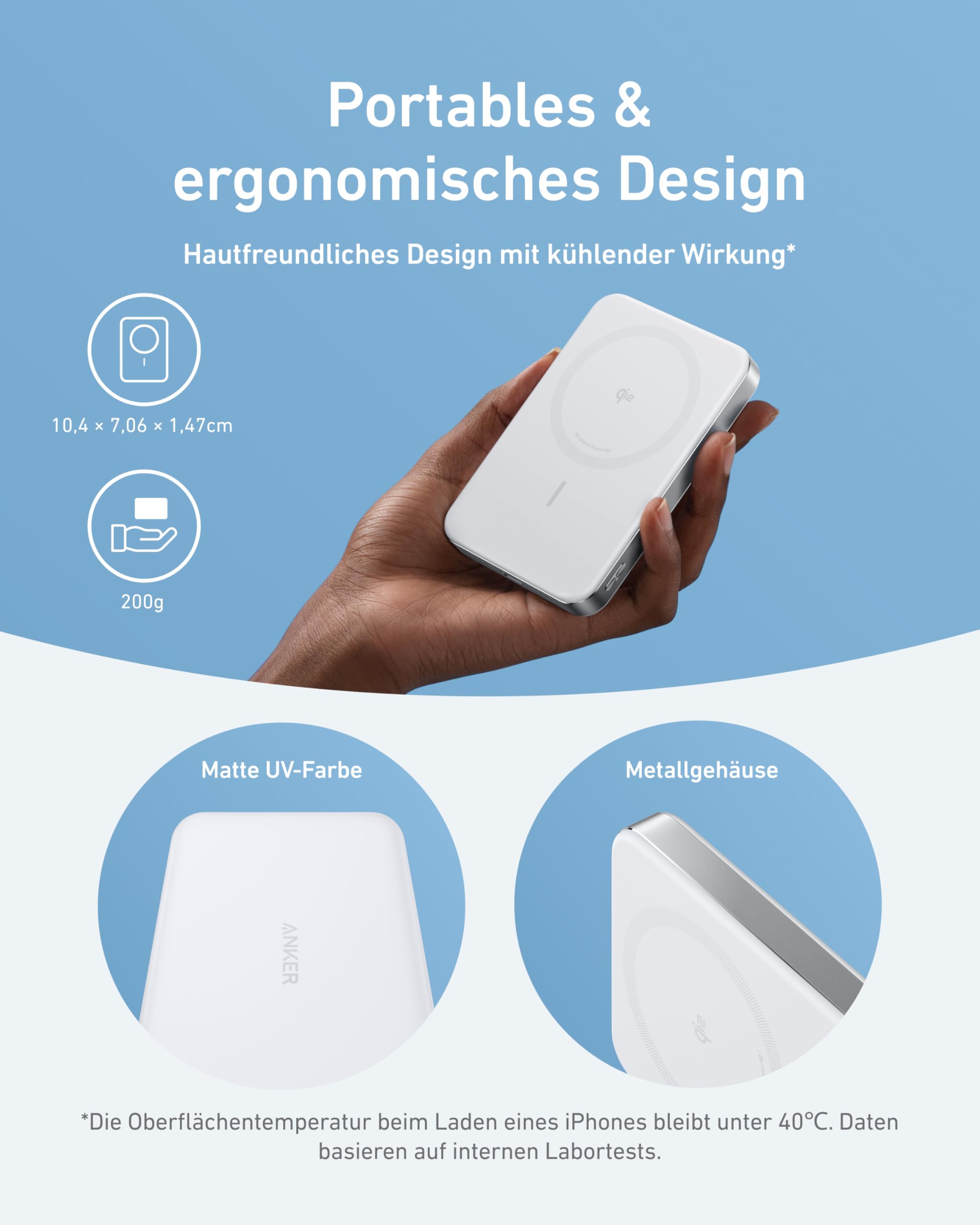 Anker MagGo Powerbank (10000mAh, Slim)