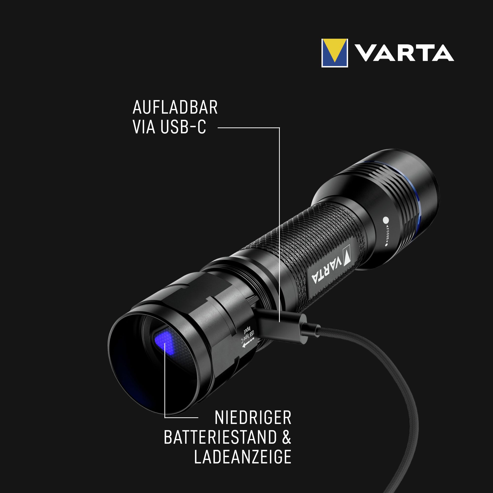 VARTA Taschenlampen NIGHT CUTTER PRO F20R