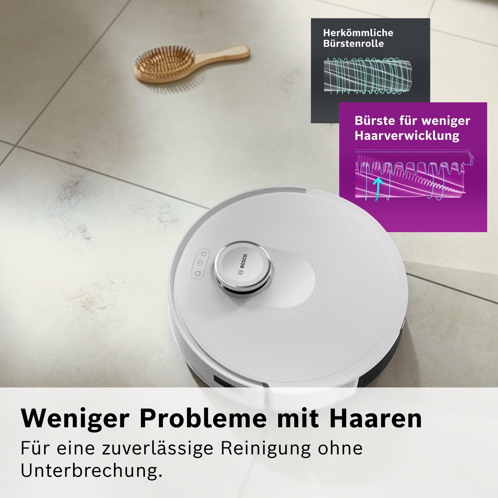 Bosch Saugroboter mit Wischfunktion BCRC2W