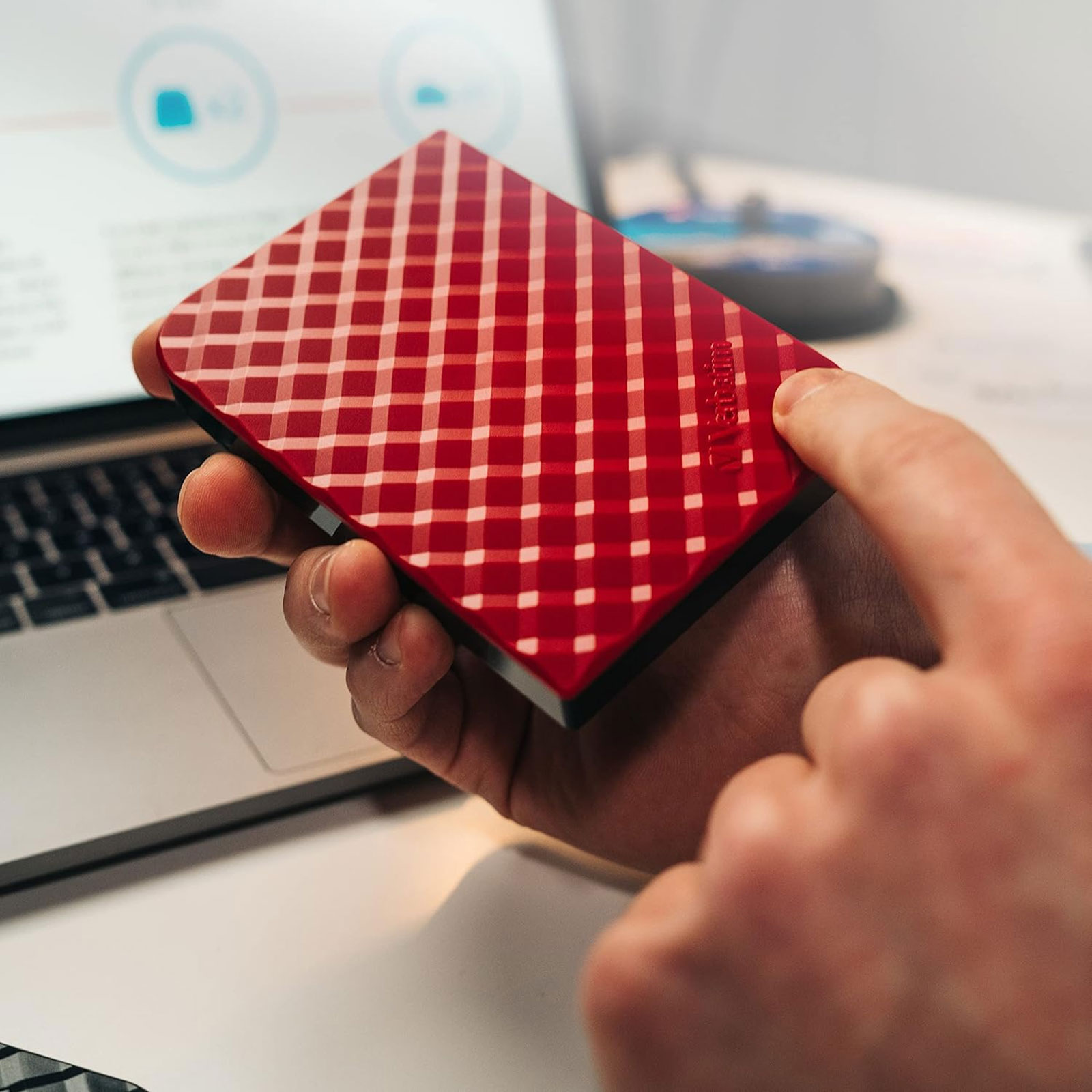 VERBATIM Store 'n' Go Gen2 USB 3.0 / 1 TB / Rot Externe HDD-Festplatte