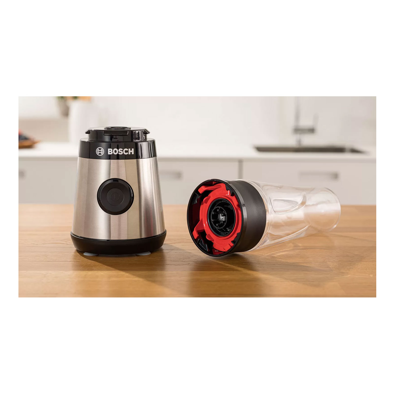 Bosch Standmixer, VitaPower Serie | 2, 450 W, Edelstahl MMB2111M