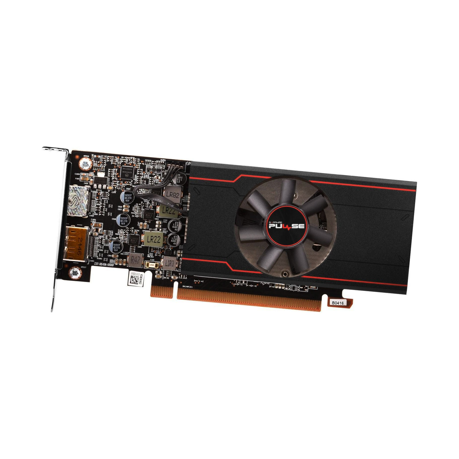 Sapphire VGA Pulse RADEON RX 6400 4GB Gaming GDDR6 DP LP (UEFI) Grafikkarte