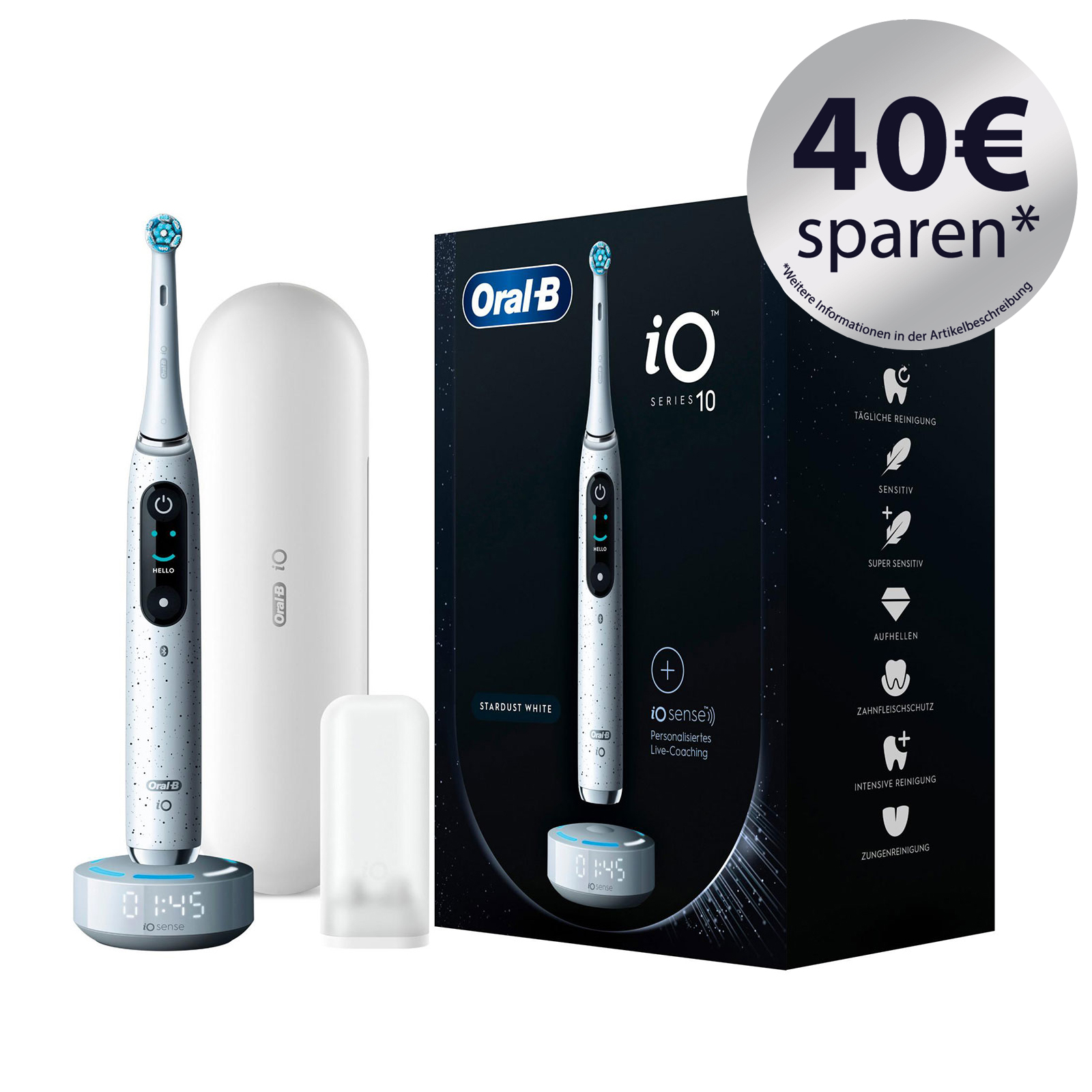 Oral-B iO Series 10 Zahnbürste weiß