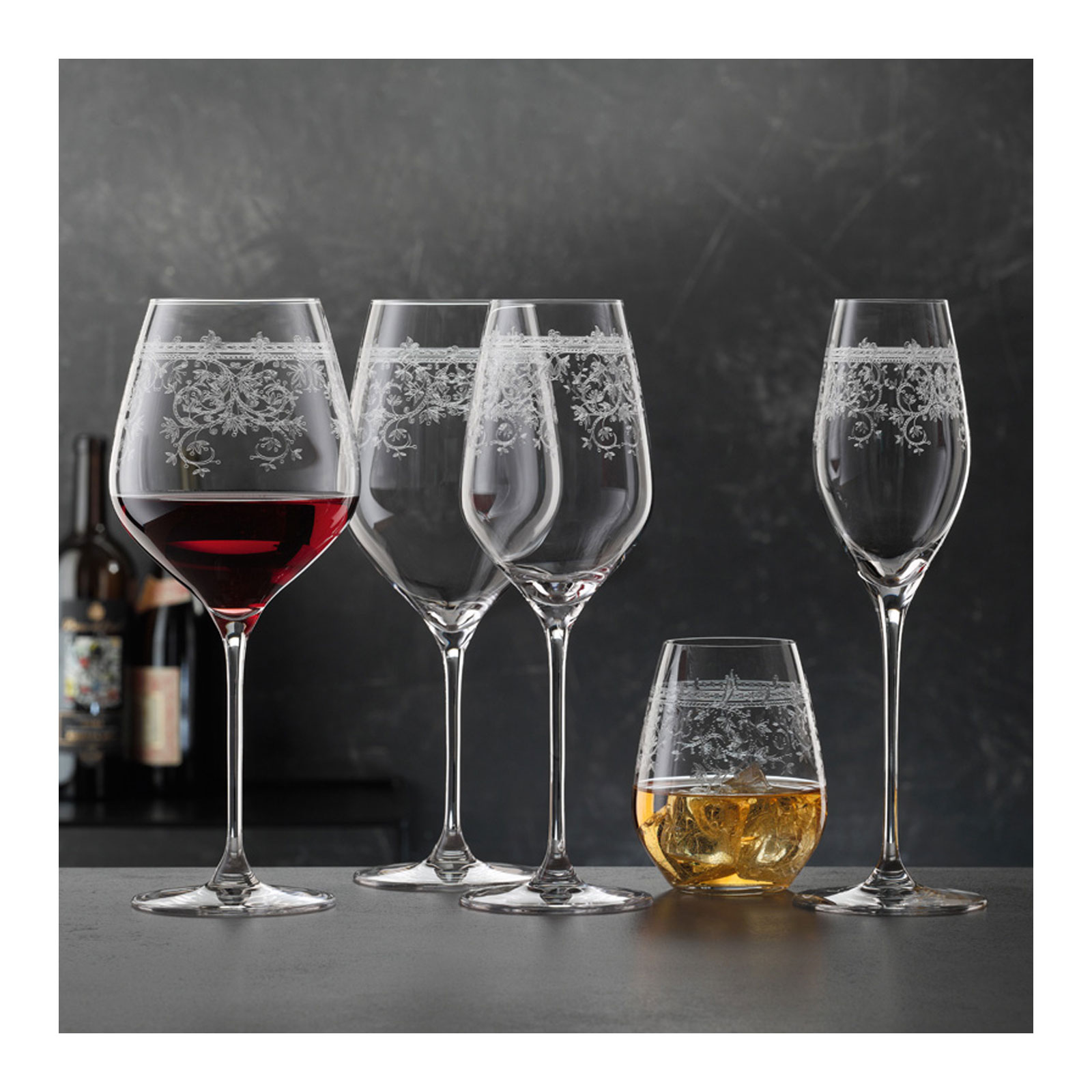 Spiegelau Arabesque Bordeauxglas, 2er-Set