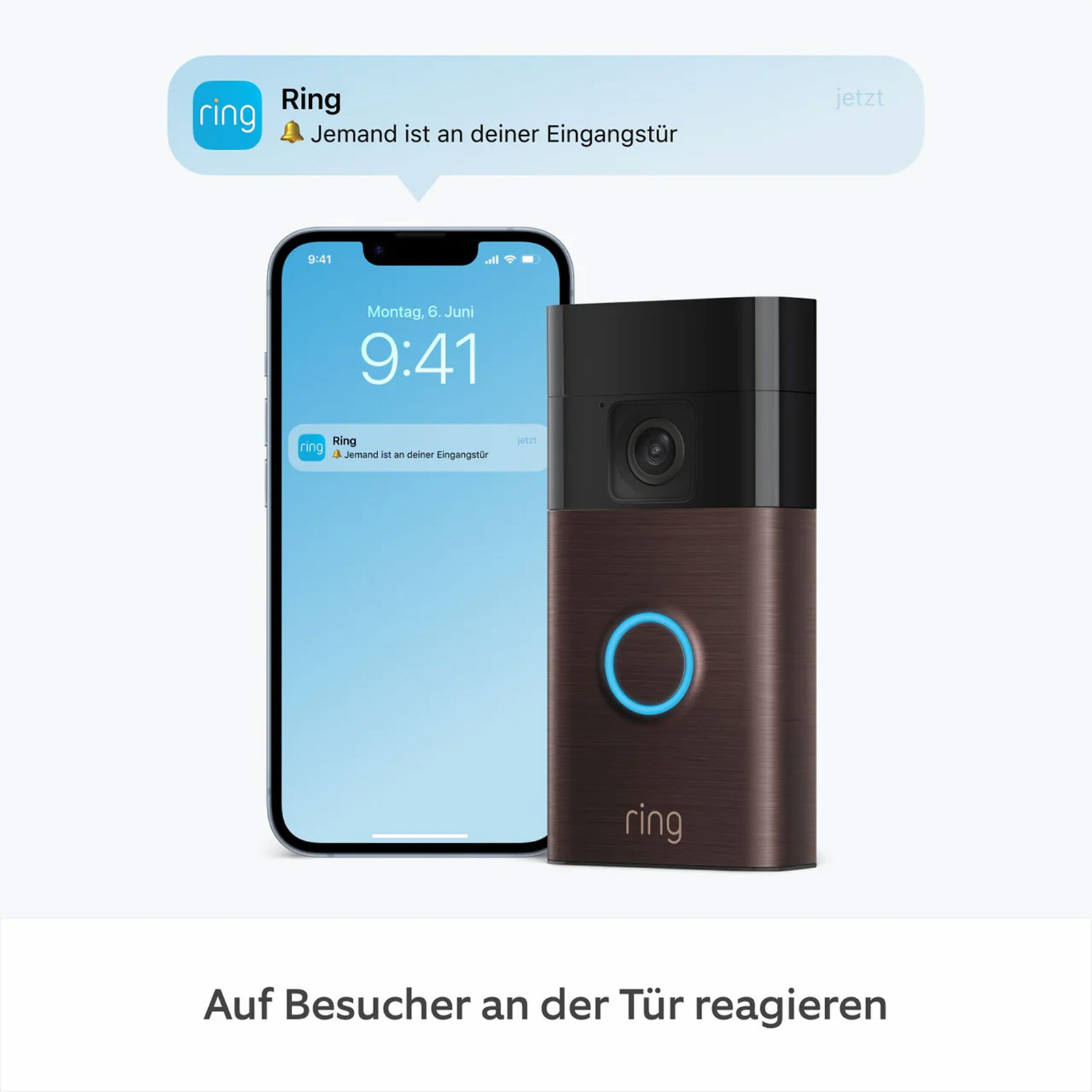 Ring Akku-Videotürklingel + Chime