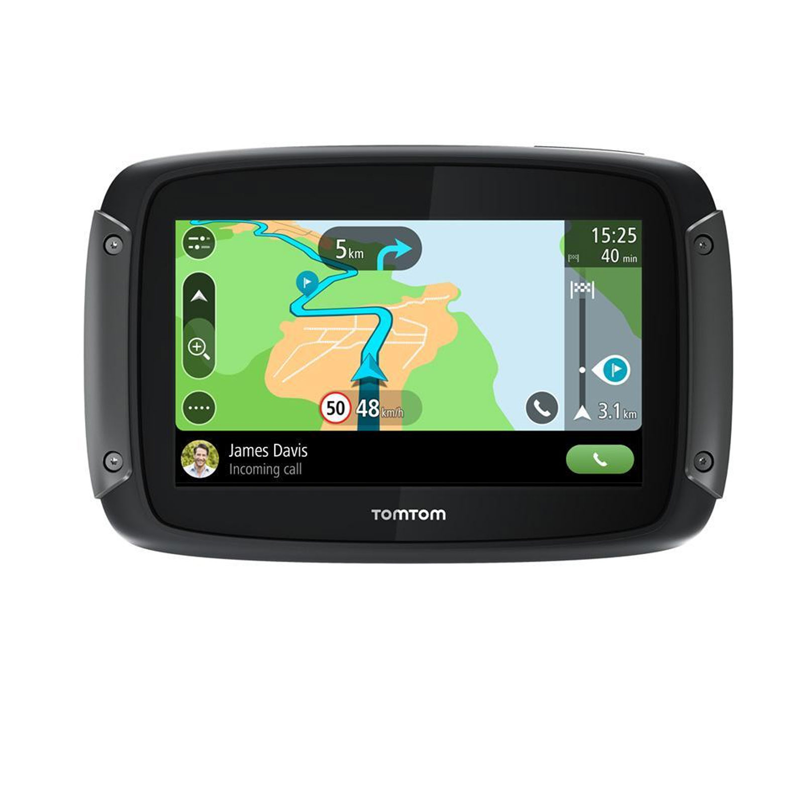 TomTom Rider 50 WE Navigationsgerät 4,3 Zoll USB
