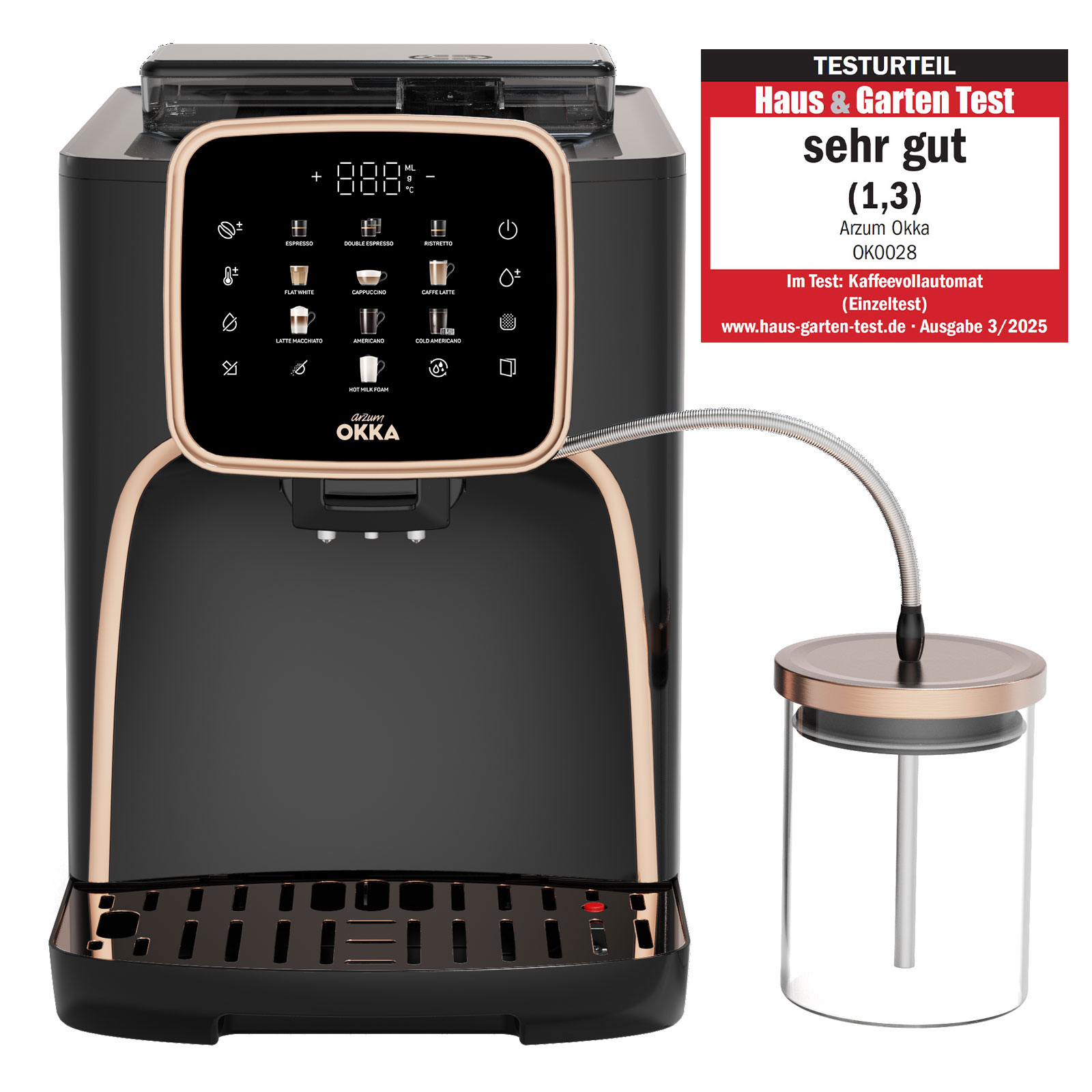 Arzum OK0028-0400 Kaffeevollautomat