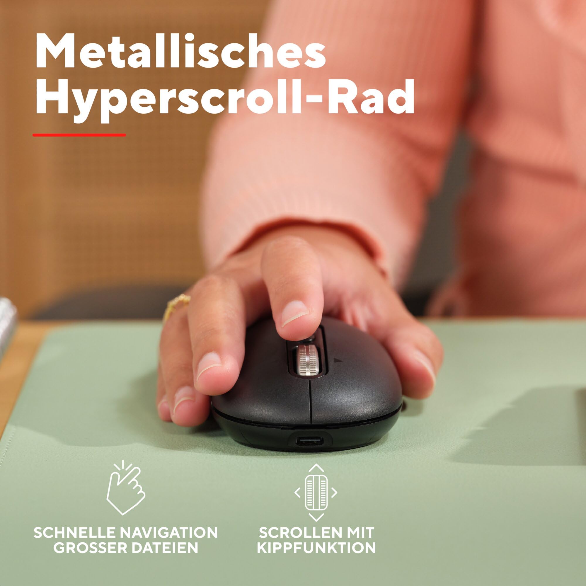 Trust Seron Wiederaufladbare Kabellose Maus