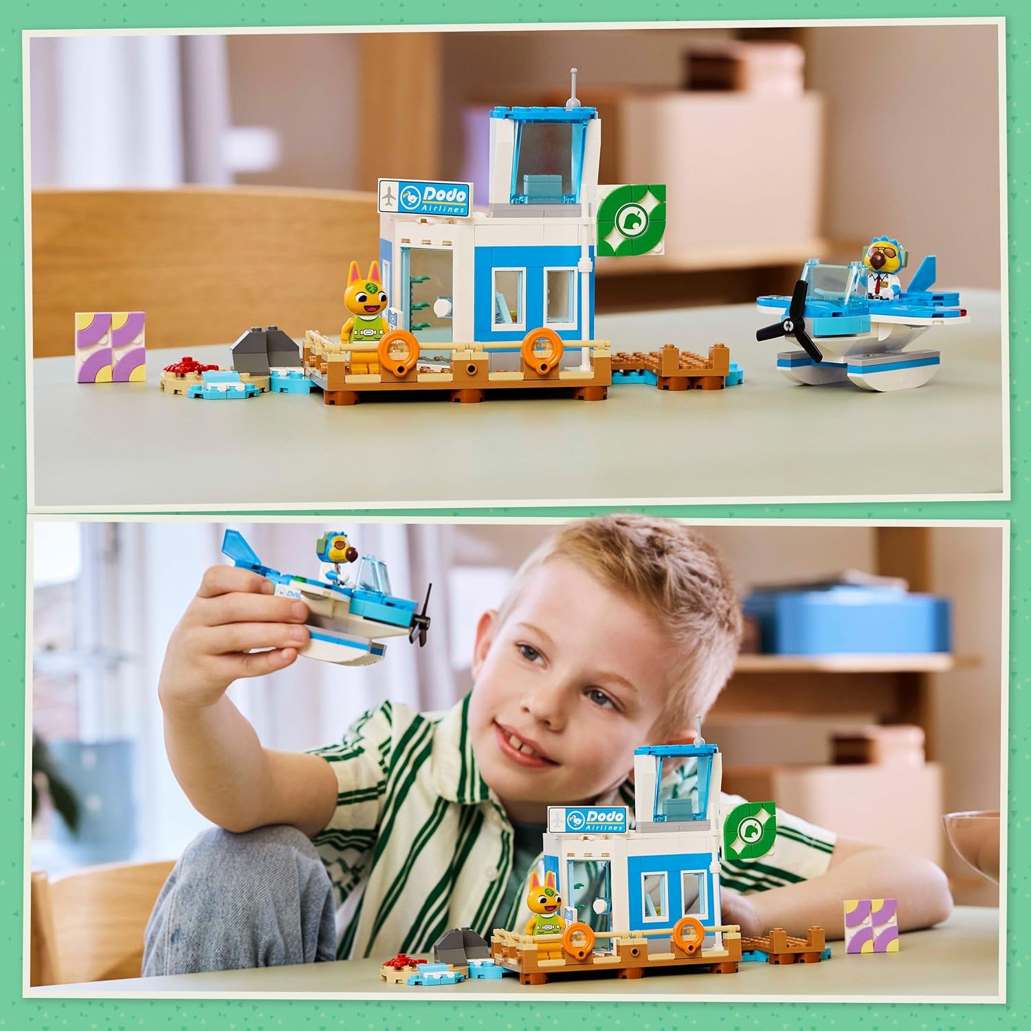 LEGO Animal Crossing Flieg mit Dodo Airlines 77051